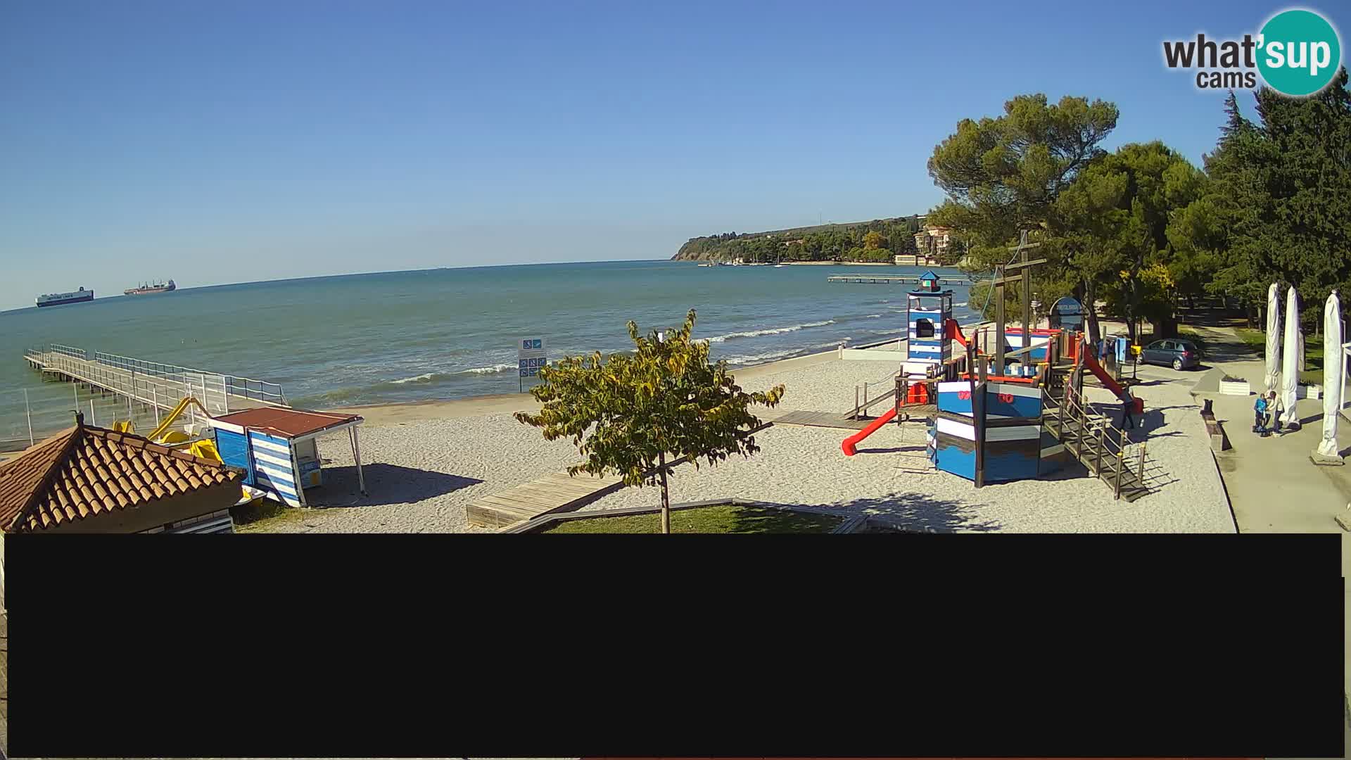 Live webcam Ankaran – Adria Ankaran Hotel & Resort – Slovenia