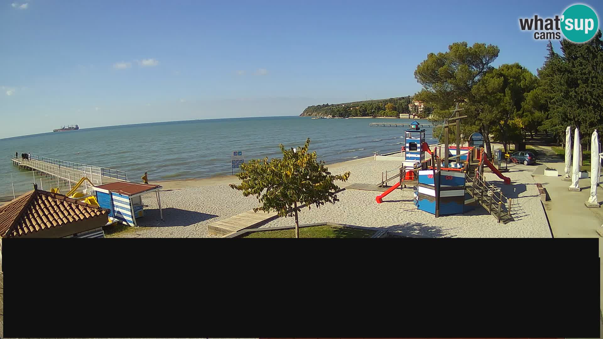 Live webcam Ankaran – Adria Ankaran Hotel & Resort – Slovenia