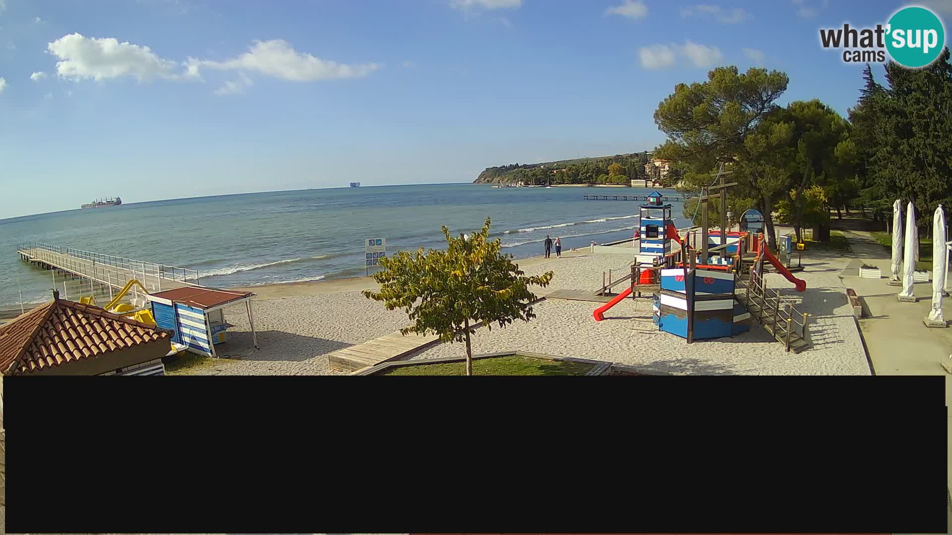 Cámara web en vivo Ankaran – Adria Ankaran Hotel & Resort – Eslovenia