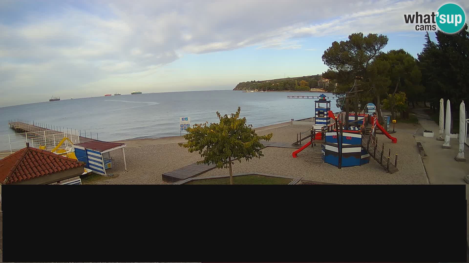 Live webcam Ankaran – Adria Ankaran Hotel & Resort – Slovenia