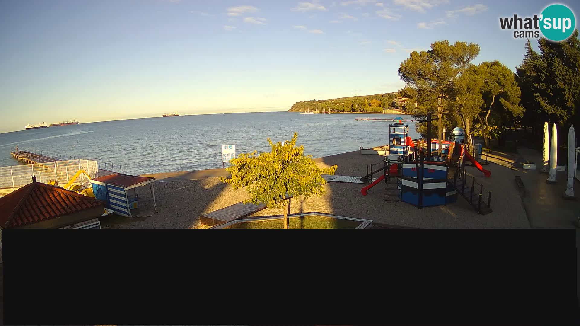 Live webcam Ankaran – Adria Ankaran Hotel & Resort – Slovenia