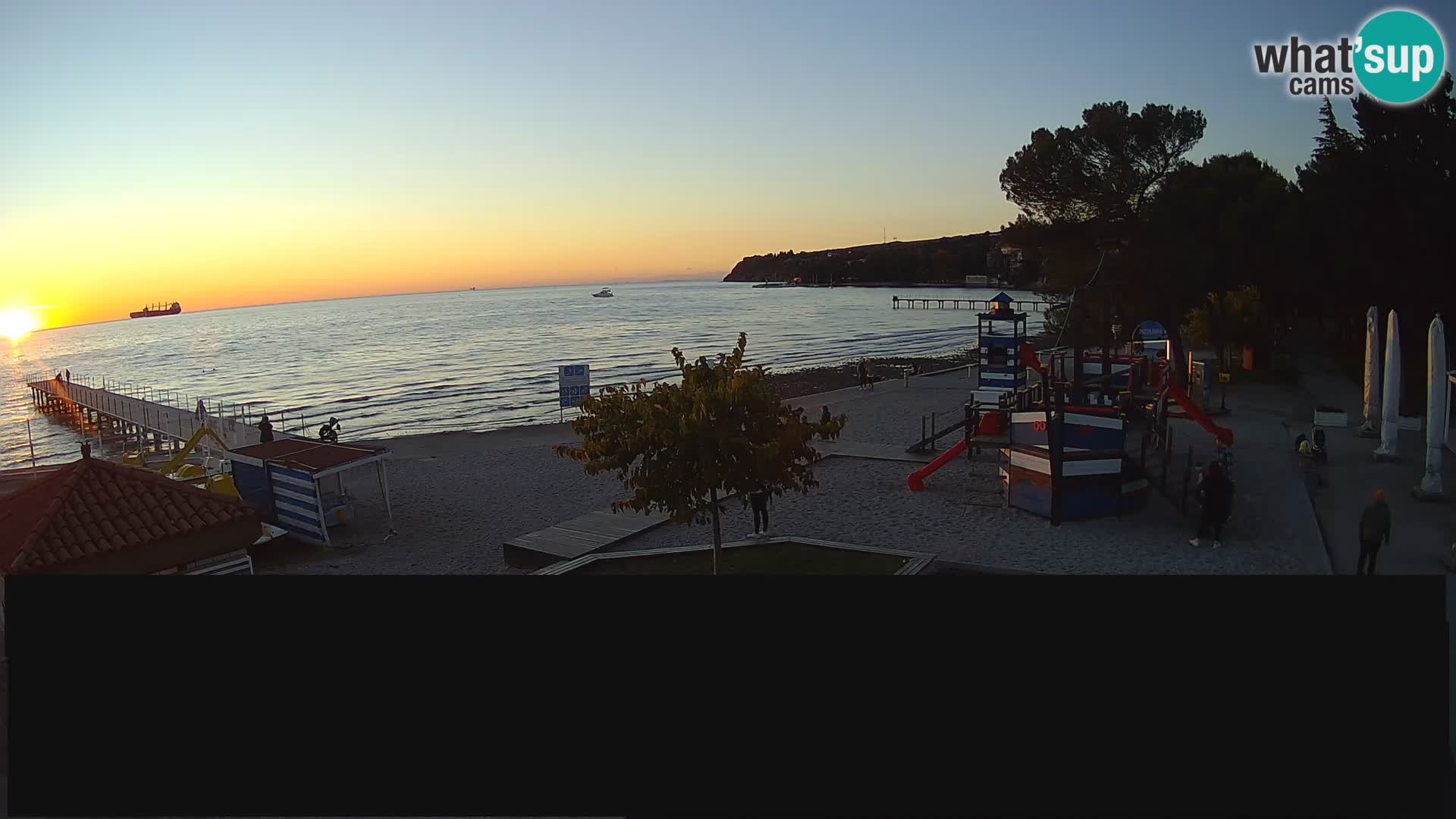 Cámara web en vivo Ankaran – Adria Ankaran Hotel & Resort – Eslovenia