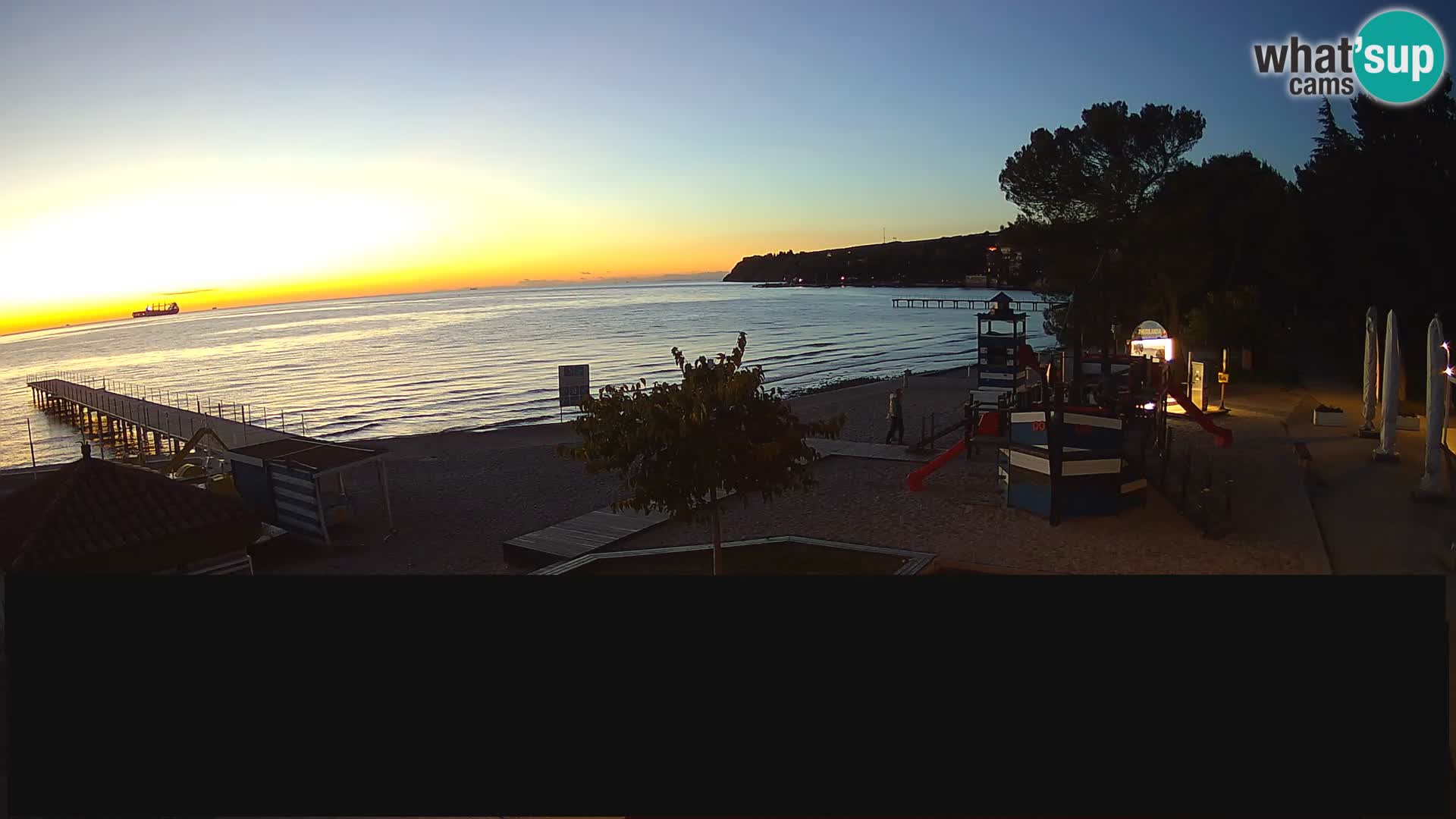 Cámara web en vivo Ankaran – Adria Ankaran Hotel & Resort – Eslovenia