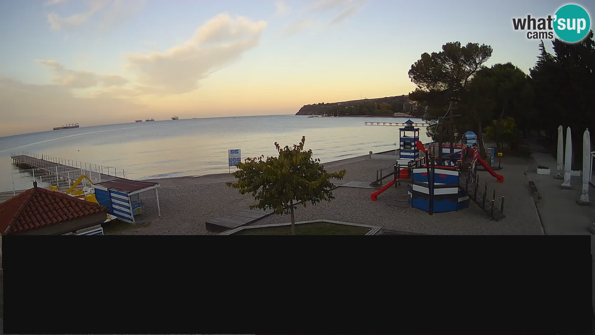 Webcam en direct Ankaran – Adria Ankaran Hotel & Resort – Slovénie