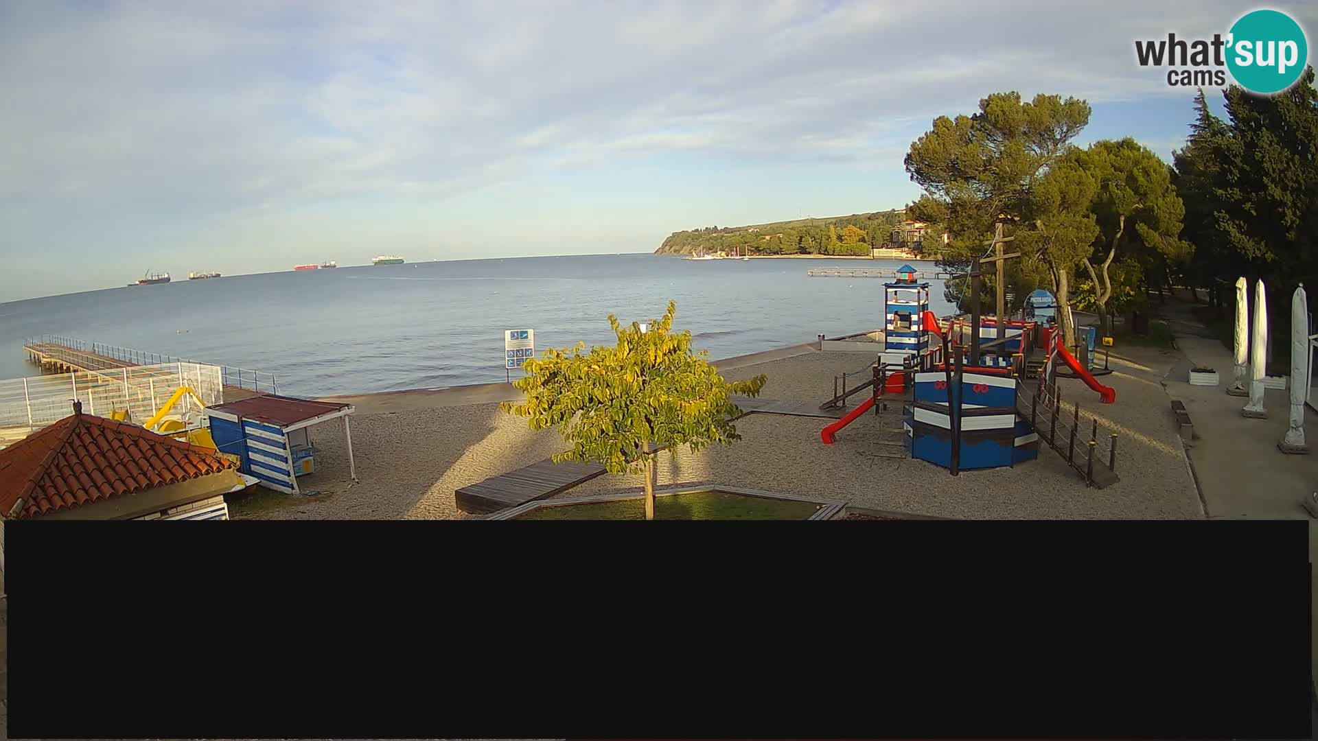 Live webcam Ankaran – Adria Ankaran Hotel & Resort – Slovenia