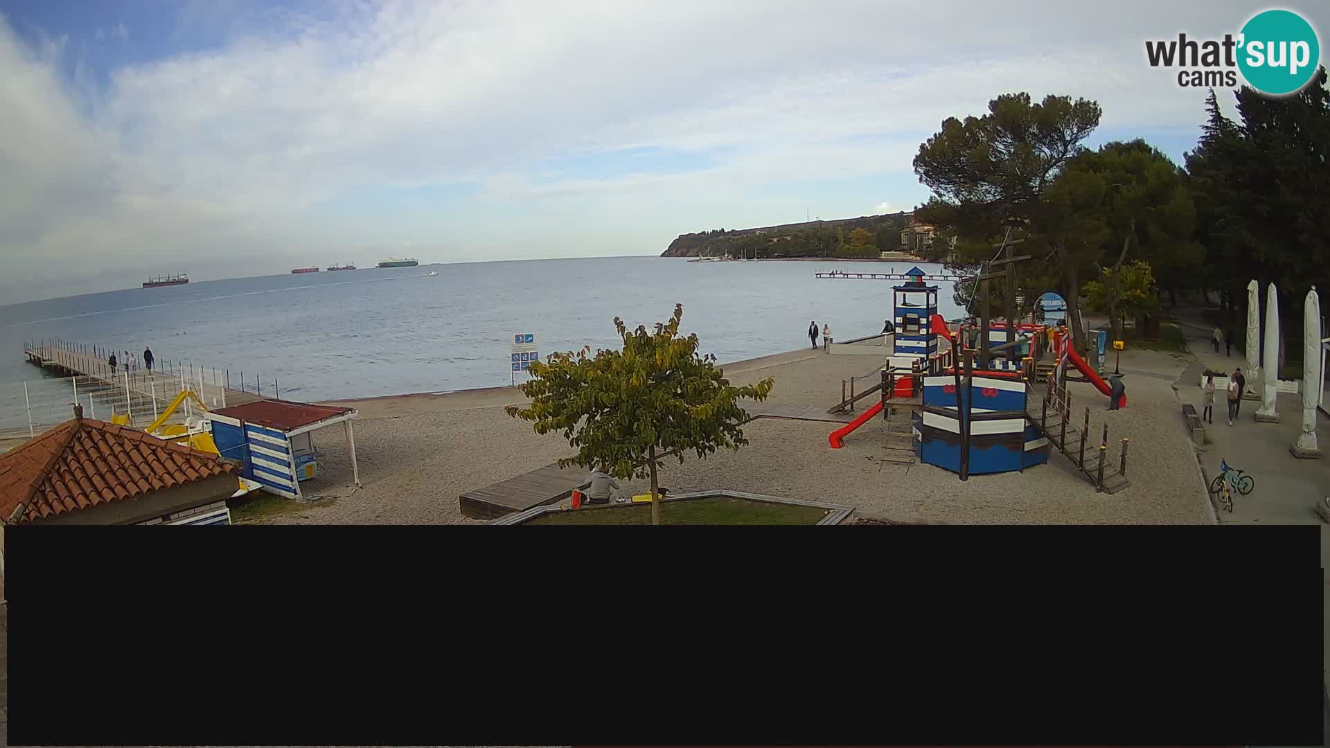 Webcam en direct Ankaran – Adria Ankaran Hotel & Resort – Slovénie