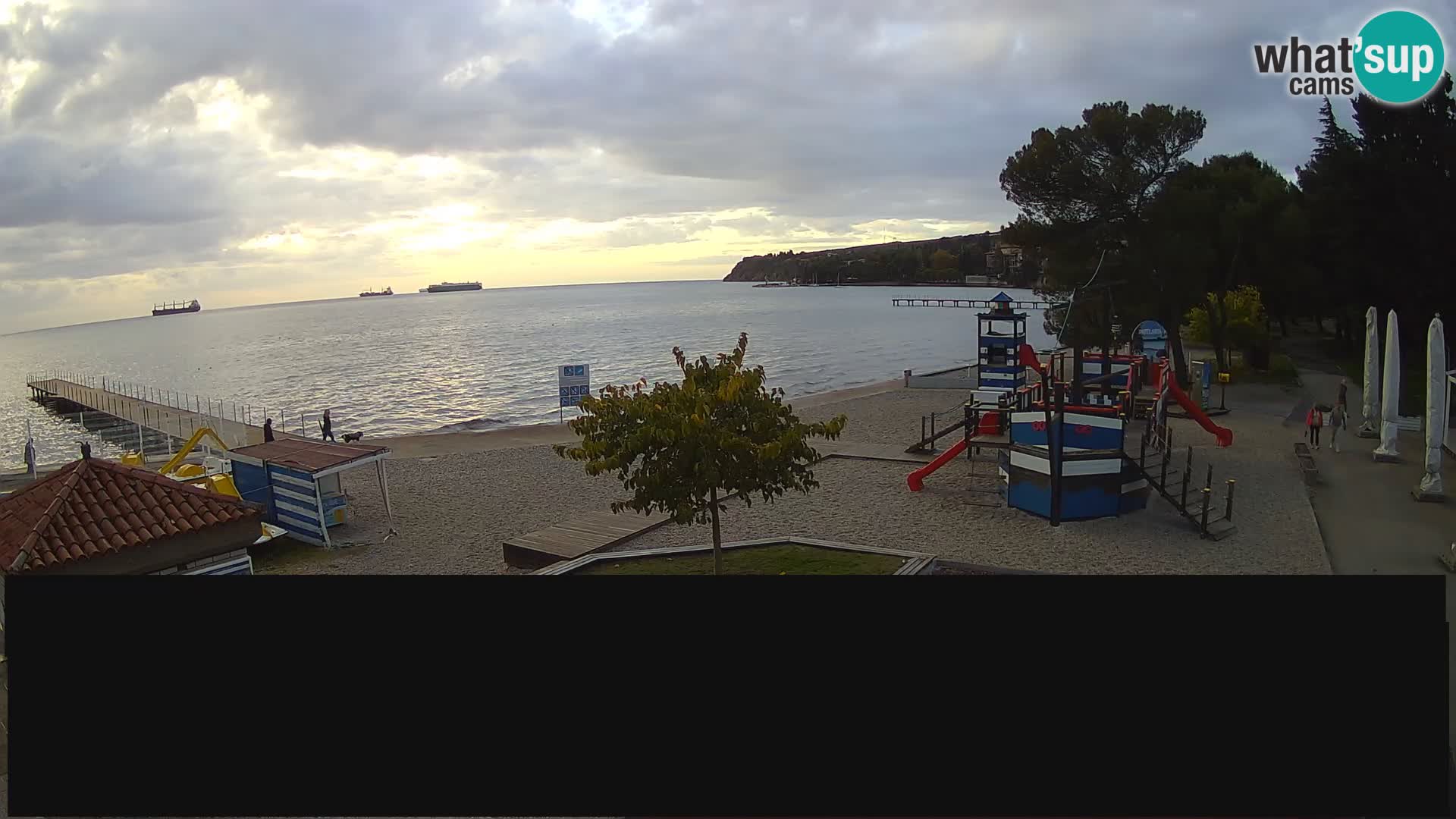 Cámara web en vivo Ankaran – Adria Ankaran Hotel & Resort – Eslovenia