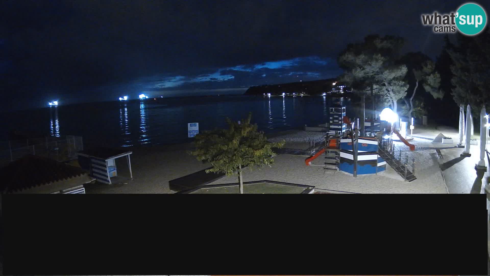 Webcam en direct Ankaran – Adria Ankaran Hotel & Resort – Slovénie