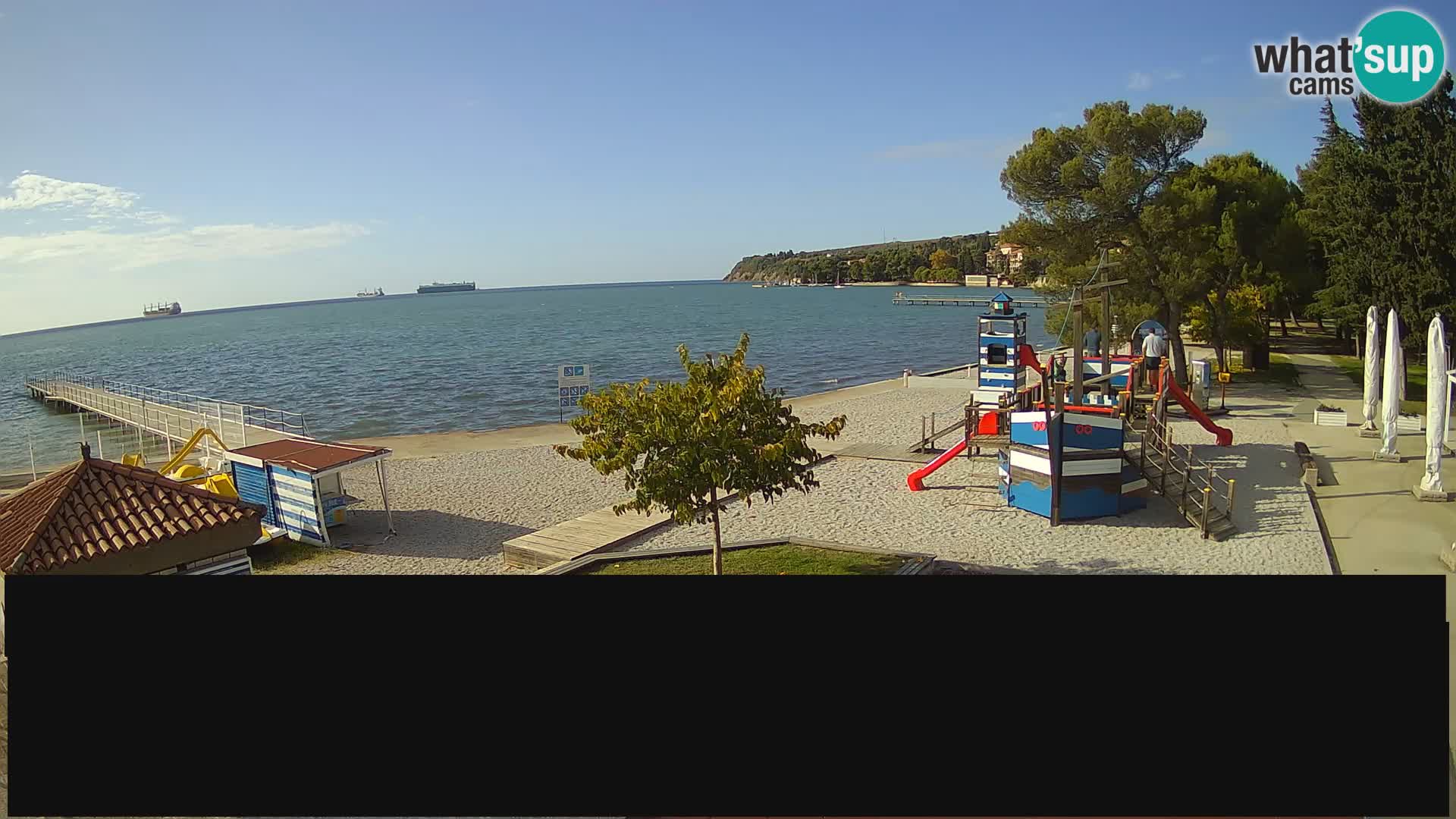 Cámara web en vivo Ankaran – Adria Ankaran Hotel & Resort – Eslovenia
