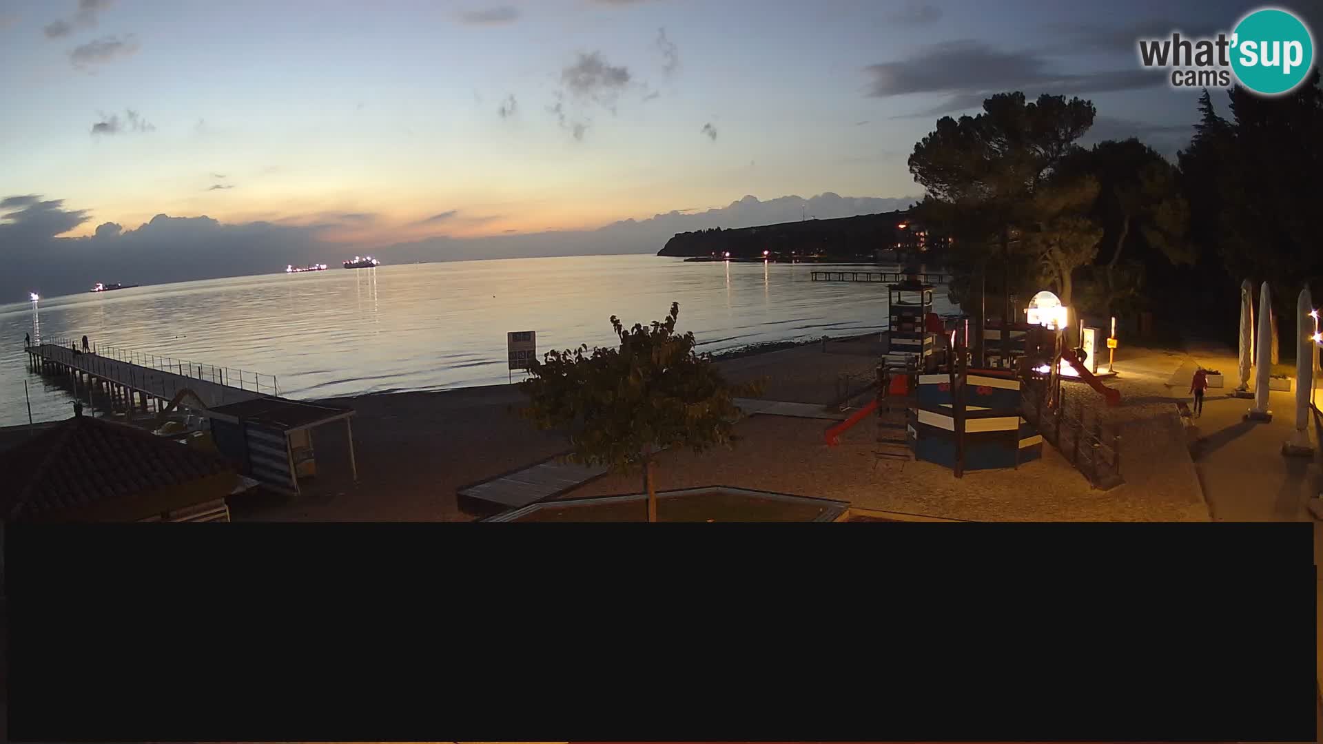 Webcam en direct Ankaran – Adria Ankaran Hotel & Resort – Slovénie