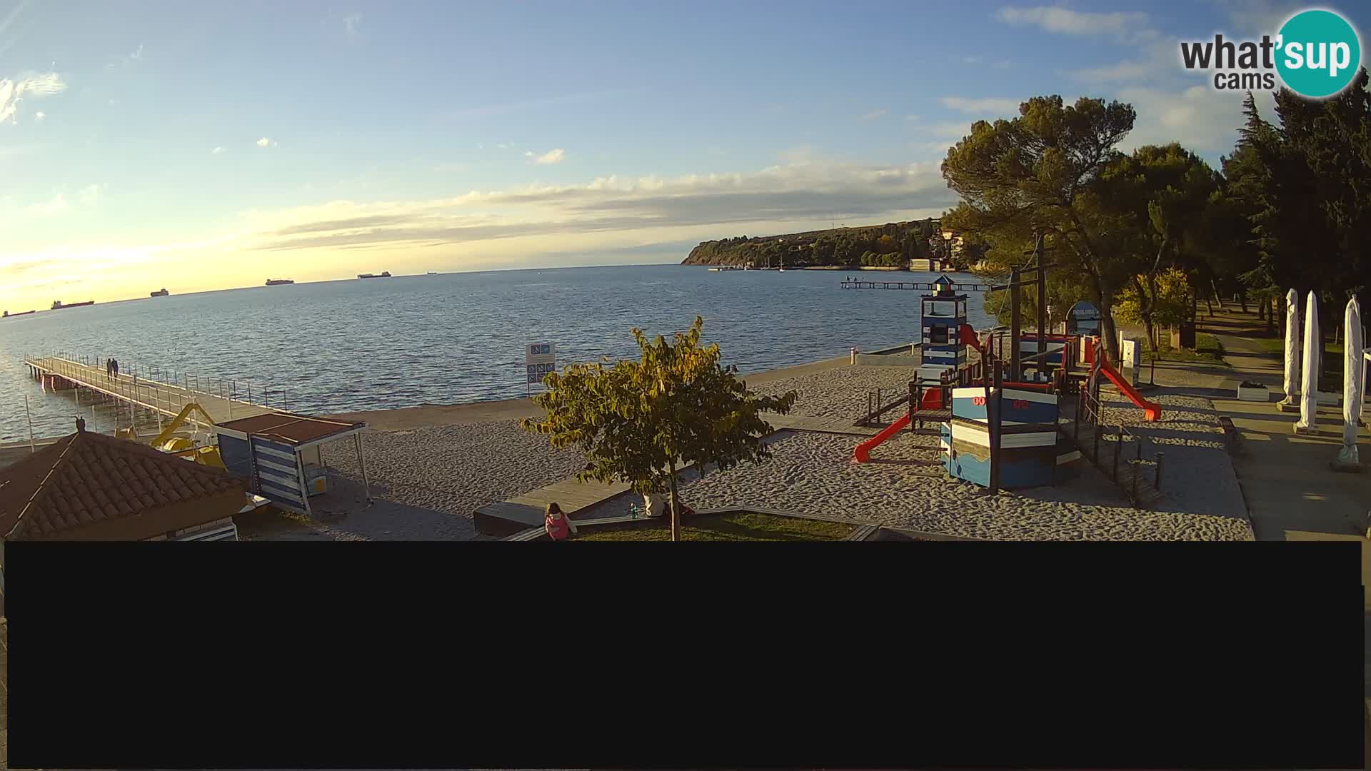 Live webcam Ankaran – Adria Ankaran Hotel & Resort – Slovenia
