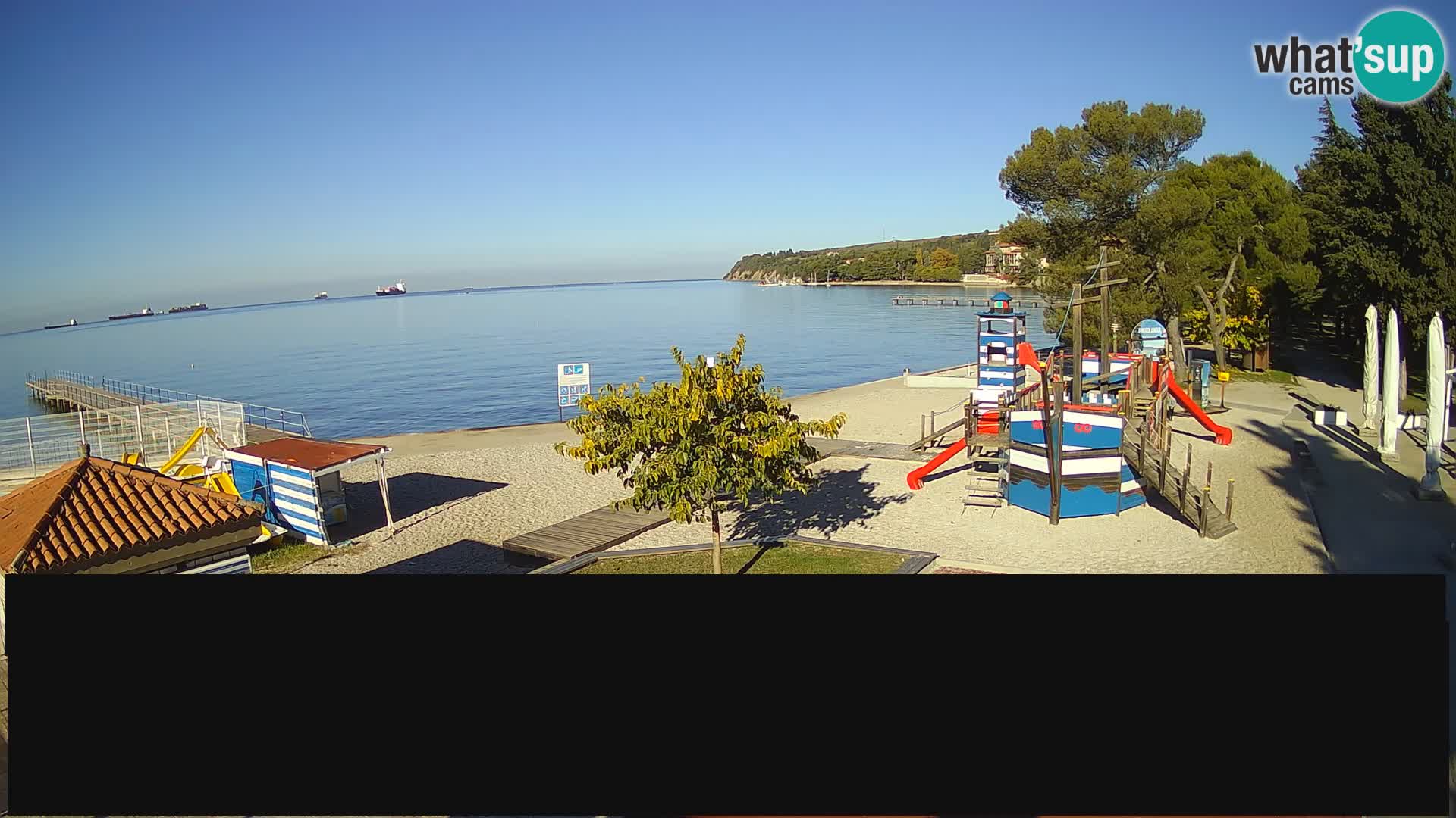 Live webcam Ankaran – Adria Ankaran Hotel & Resort – Slovenia