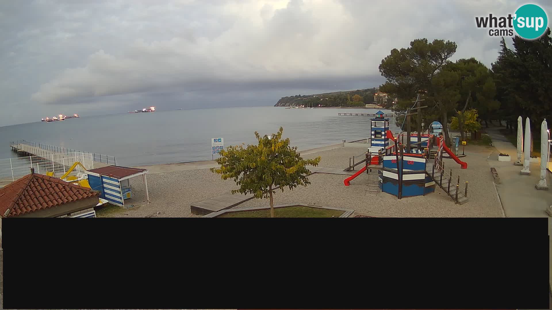 Webcam en direct Ankaran – Adria Ankaran Hotel & Resort – Slovénie