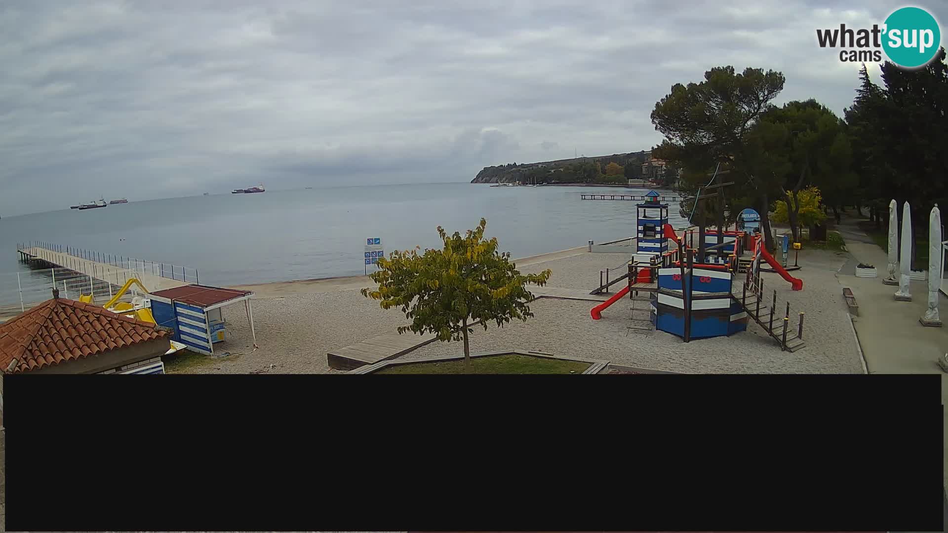 Live webcam Ankarano – Adria Ankaran Hotel & Resort – Slovenia