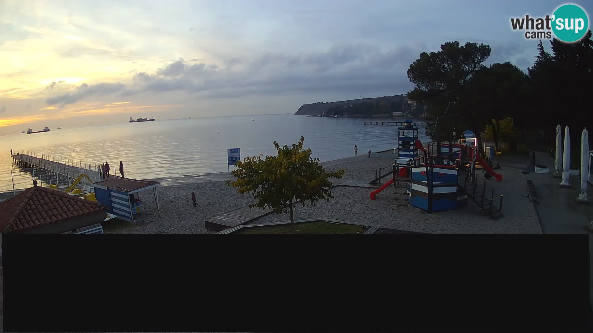 Live webcam Ankaran – Adria Ankaran Hotel & Resort – Slovenia