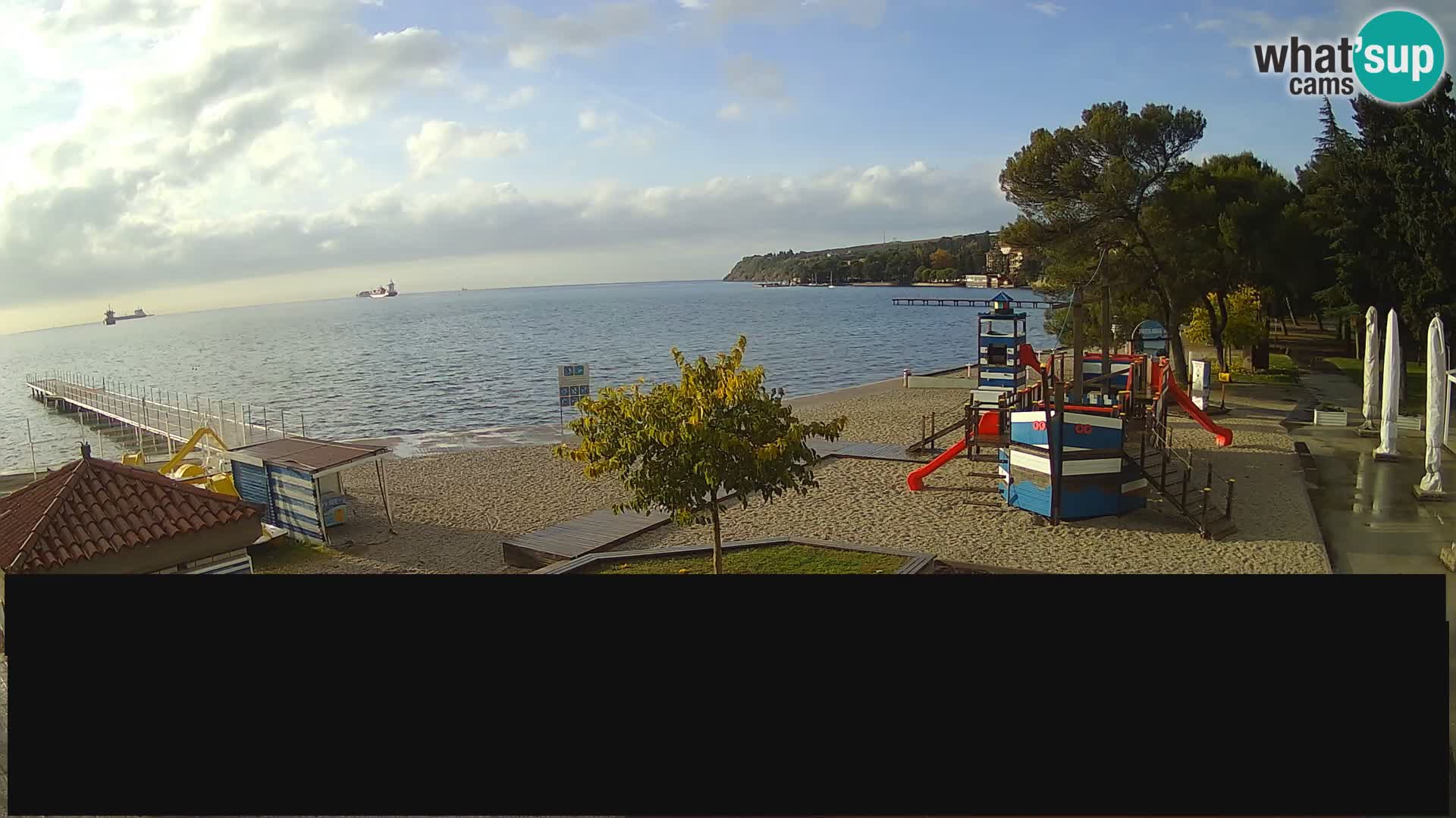 Webcam en direct Ankaran – Adria Ankaran Hotel & Resort – Slovénie