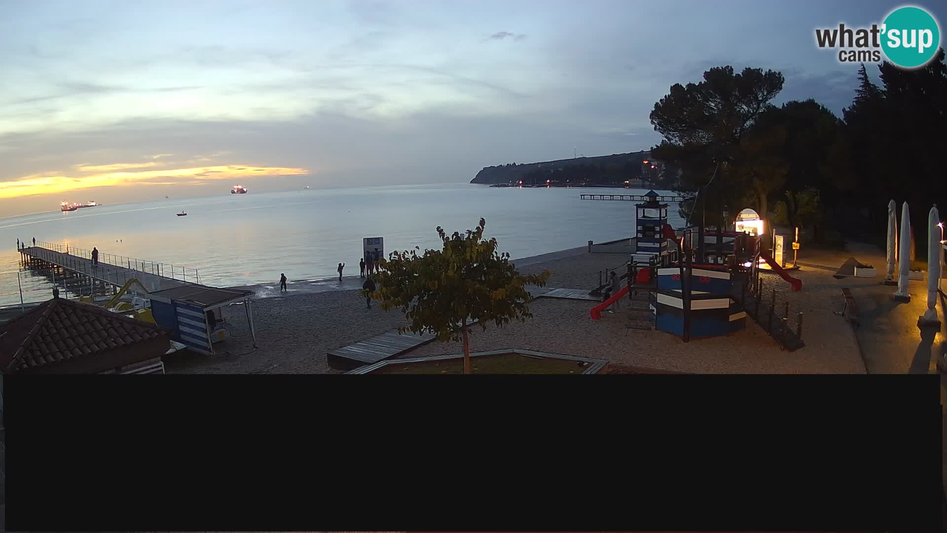 Webcam en direct Ankaran – Adria Ankaran Hotel & Resort – Slovénie