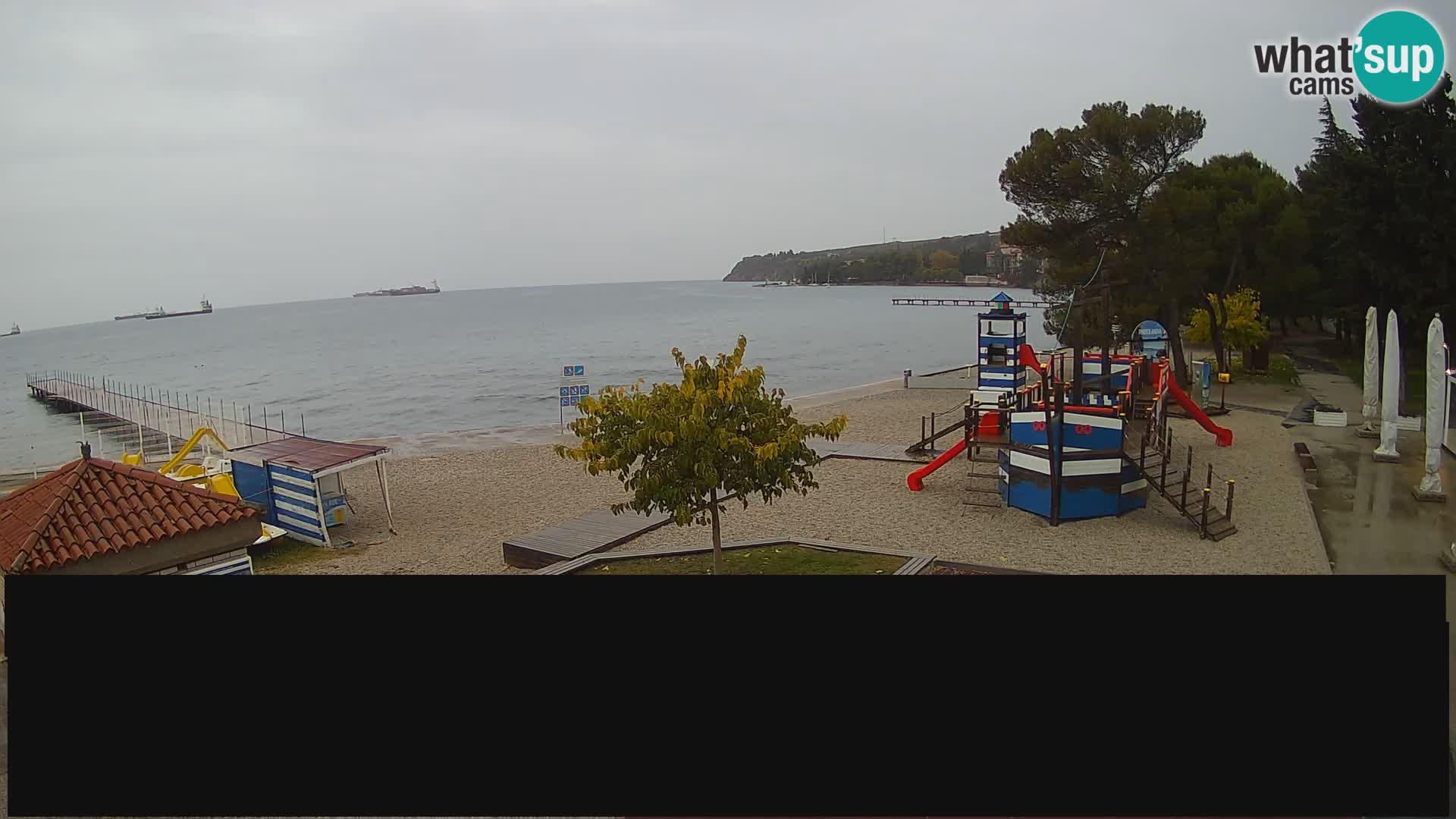 Live webcam Ankaran – Adria Ankaran Hotel & Resort – Slovenia