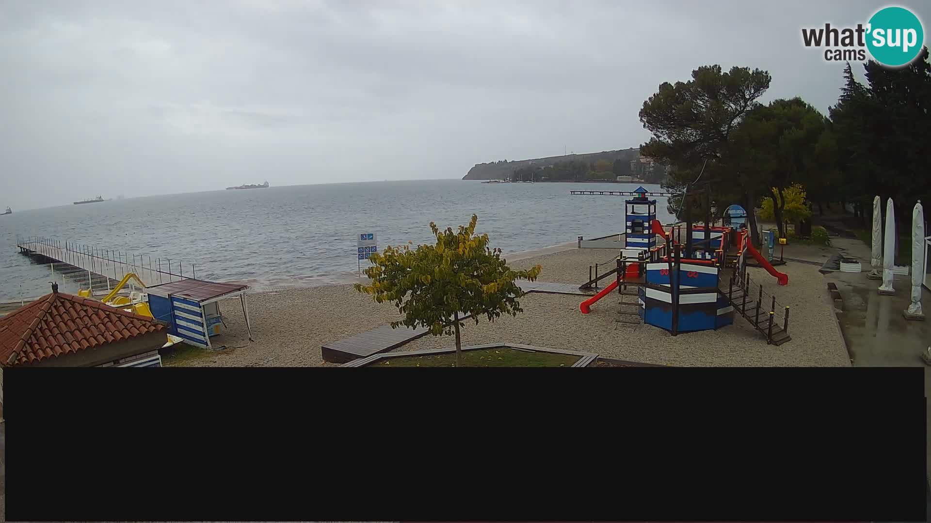 Live webcam Ankaran – Adria Ankaran Hotel & Resort – Slovenia