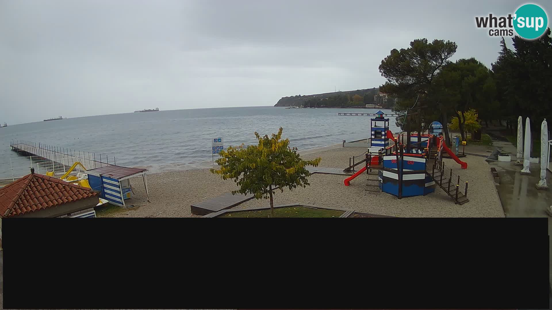 Live webcam Ankaran – Adria Ankaran Hotel & Resort – Slovenia