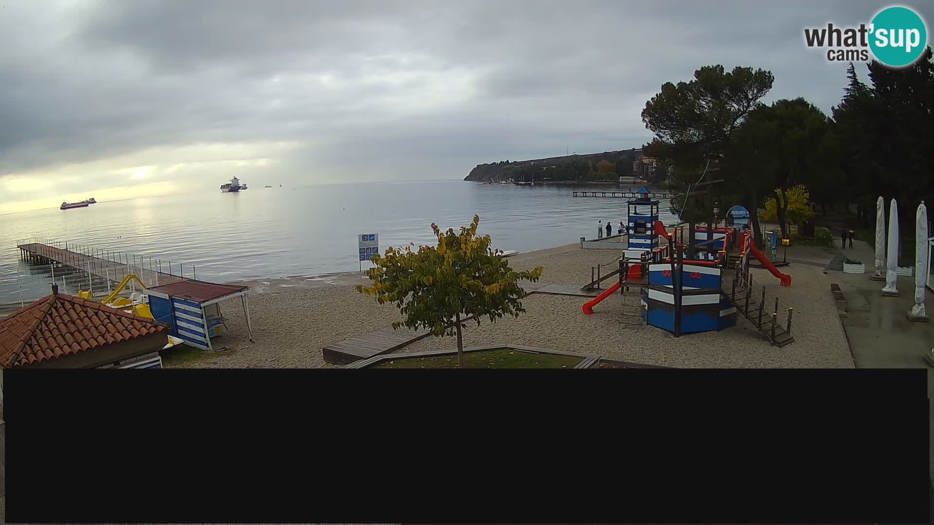 Live webcam Ankaran – Adria Ankaran Hotel & Resort – Slovenia