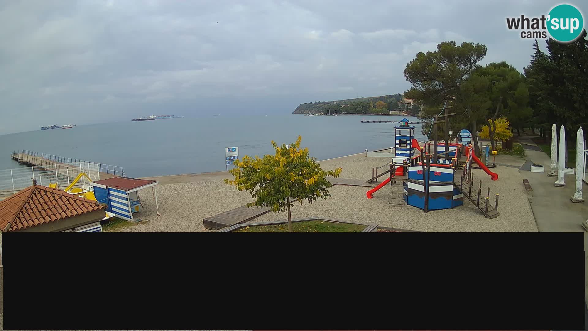 Live webcam Ankaran – Adria Ankaran Hotel & Resort – Slovenia