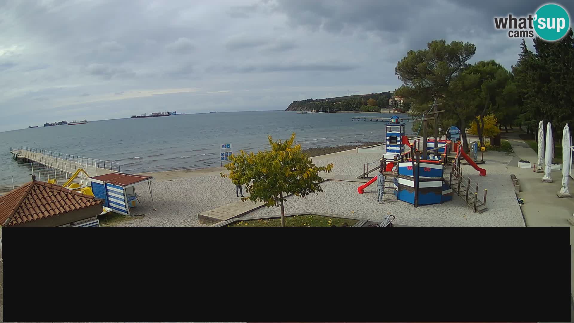 Webcam en direct Ankaran – Adria Ankaran Hotel & Resort – Slovénie