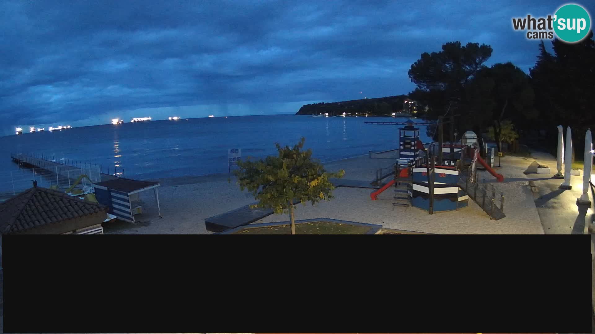 Webcam en direct Ankaran – Adria Ankaran Hotel & Resort – Slovénie