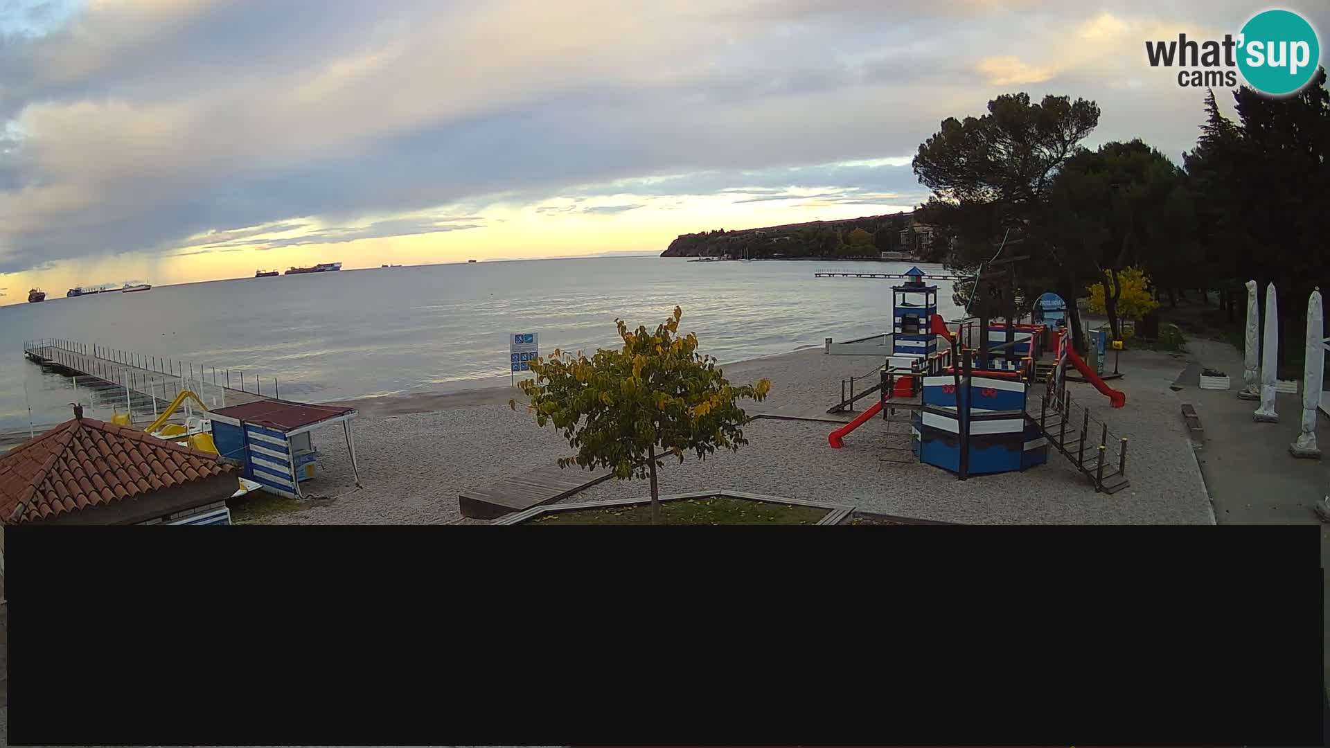 Live webcam Ankarano – Adria Ankaran Hotel & Resort – Slovenia