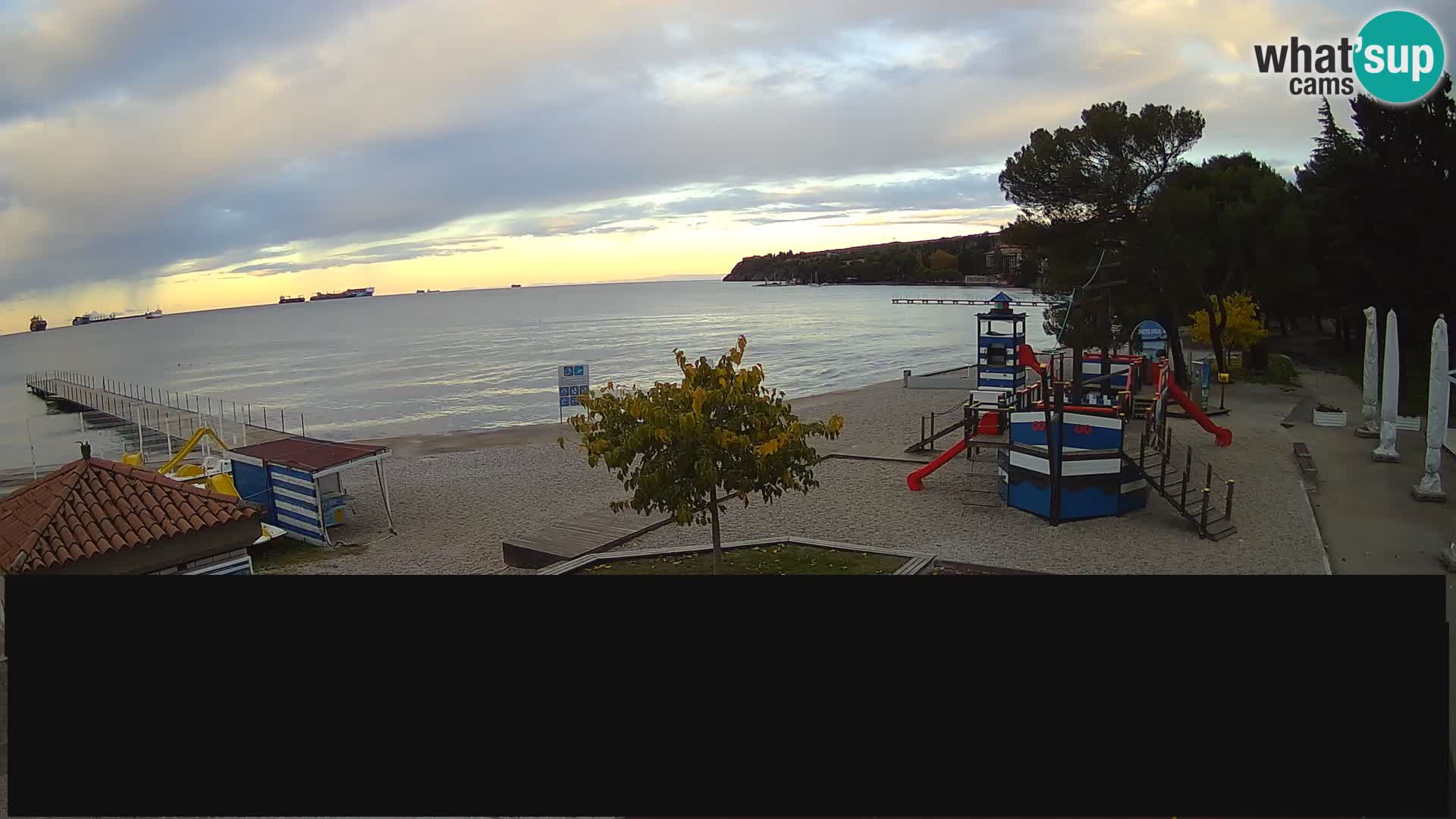 Live webcam Ankarano – Adria Ankaran Hotel & Resort – Slovenia