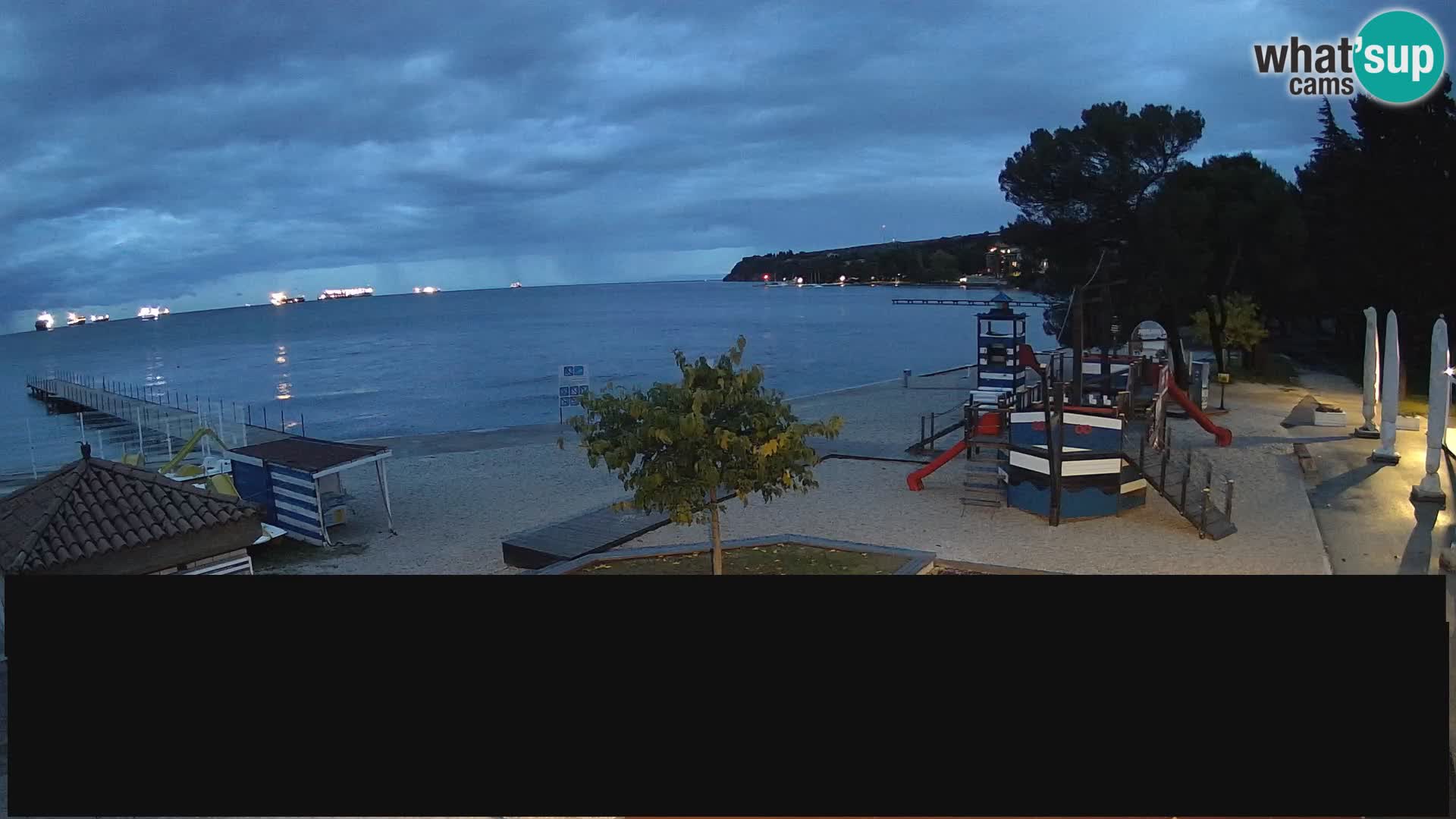 Webcam en direct Ankaran – Adria Ankaran Hotel & Resort – Slovénie