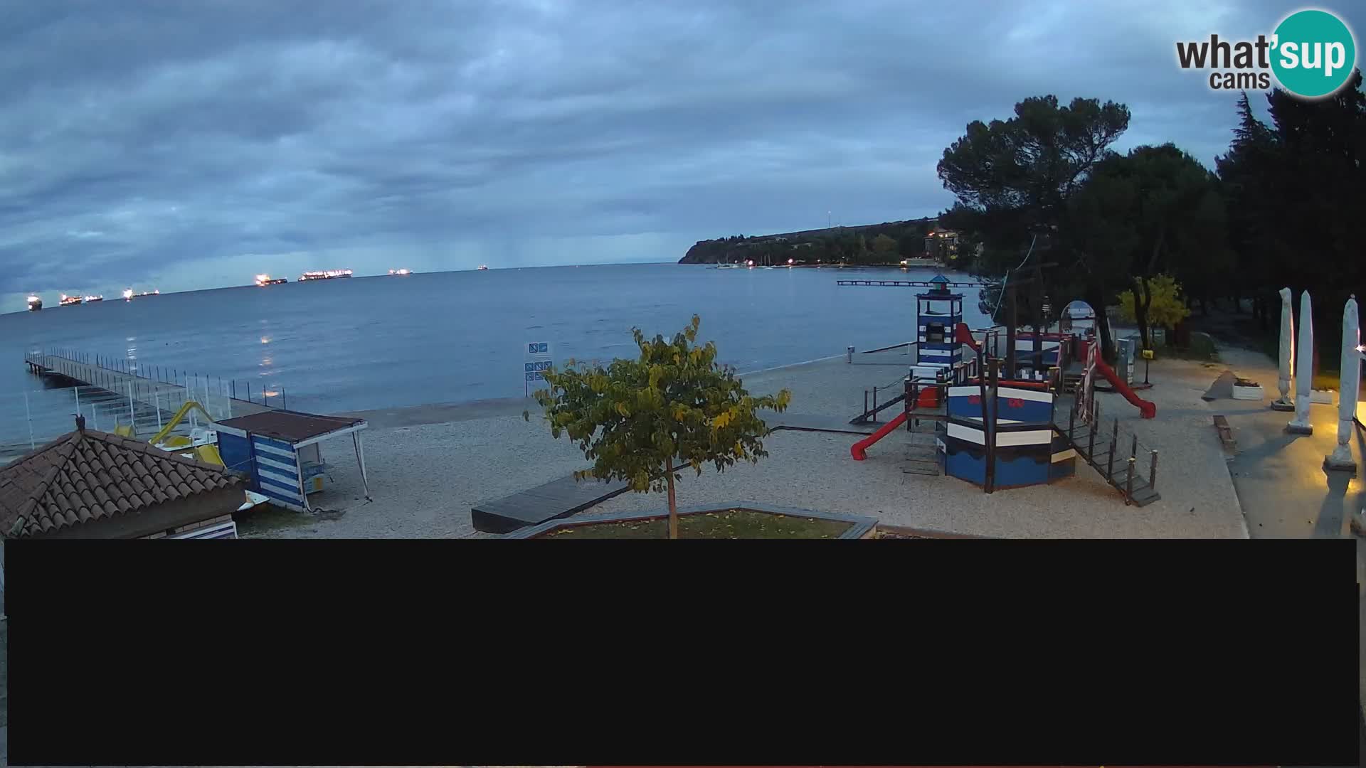 Live webcam Ankaran – Adria Ankaran Hotel & Resort – Slovenia