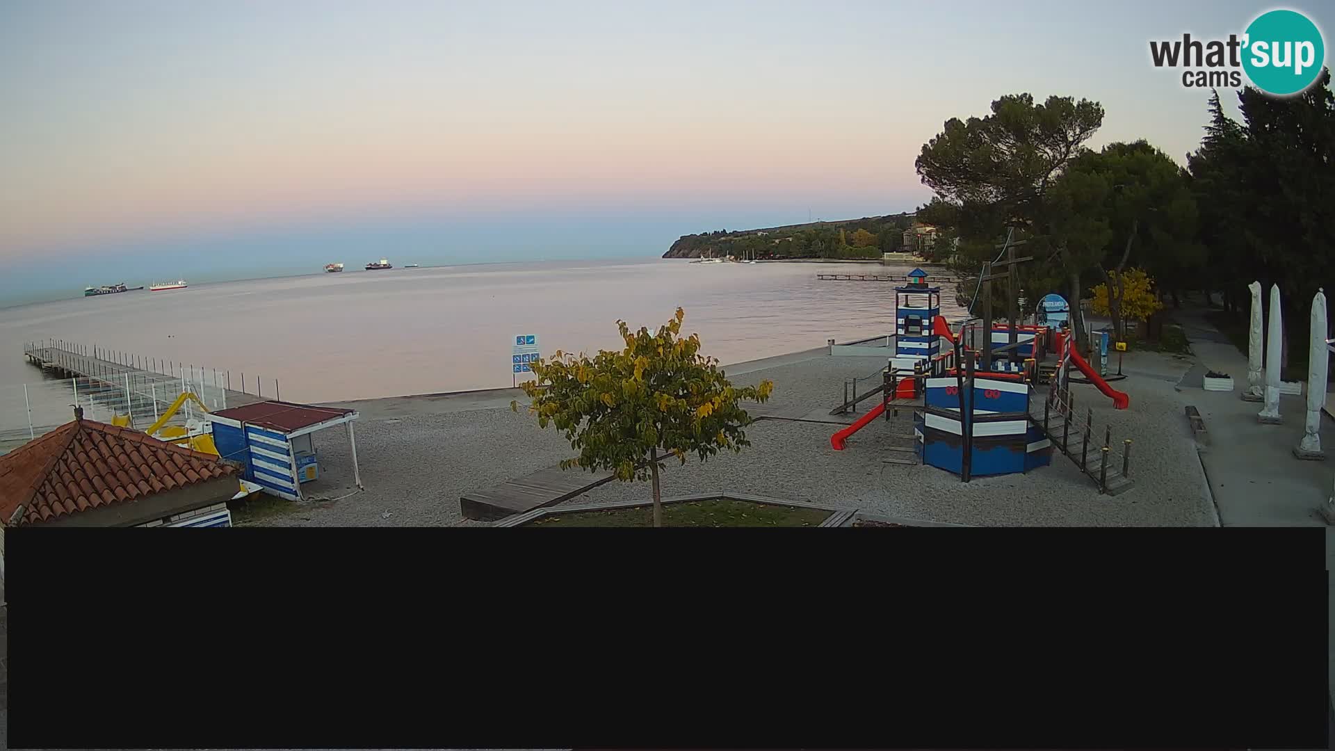 Cámara web en vivo Ankaran – Adria Ankaran Hotel & Resort – Eslovenia