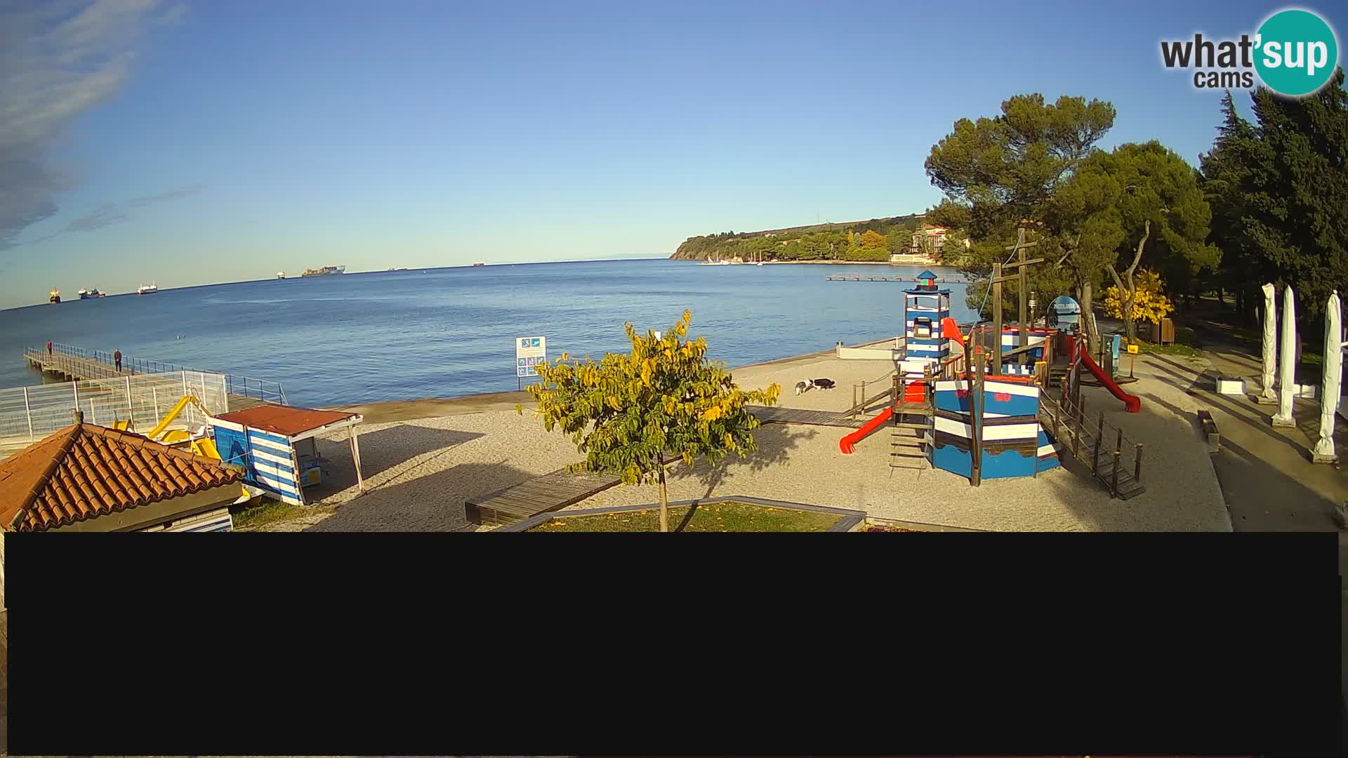Web kamera uživo Ankaran – Adria Ankaran Hotel & Resort – Slovenija
