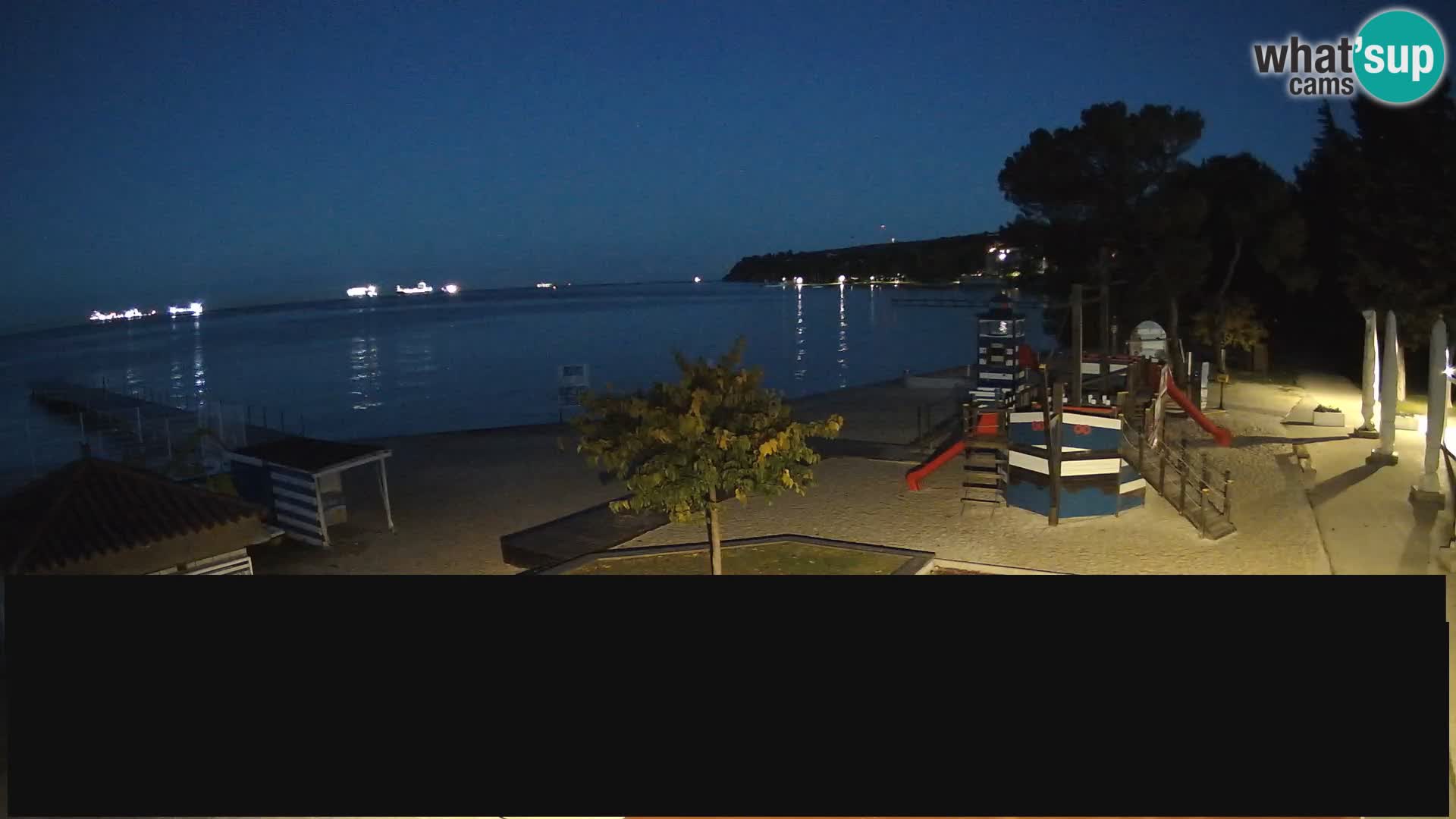 Live webcam Ankaran – Adria Ankaran Hotel & Resort – Slovenia