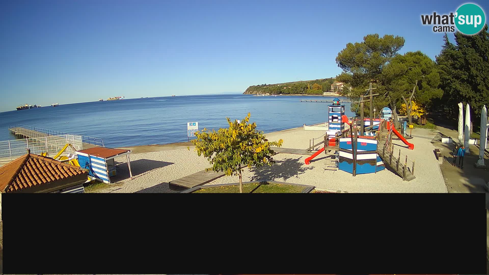 Webcam en direct Ankaran – Adria Ankaran Hotel & Resort – Slovénie