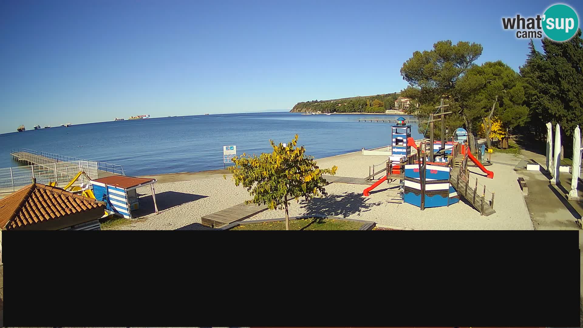 Live webcam Ankarano – Adria Ankaran Hotel & Resort – Slovenia