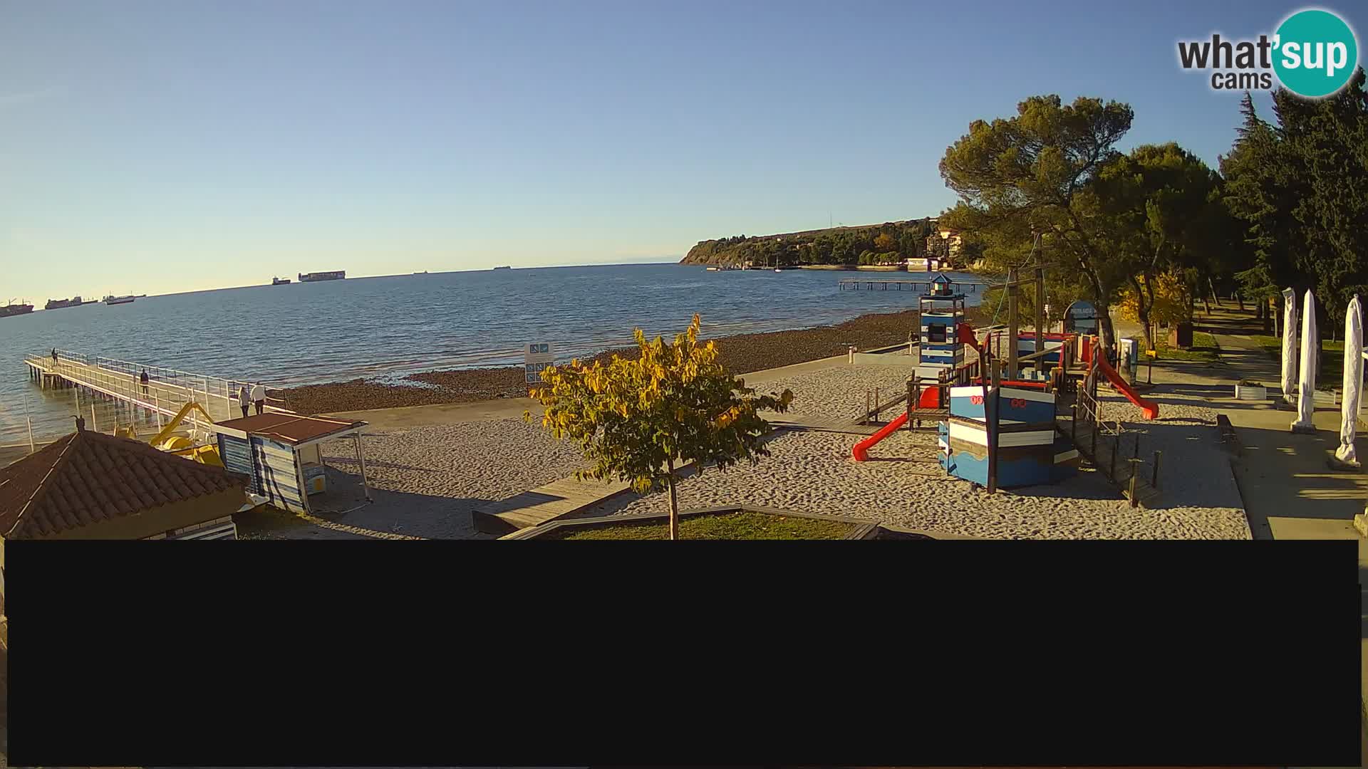 Cámara web en vivo Ankaran – Adria Ankaran Hotel & Resort – Eslovenia