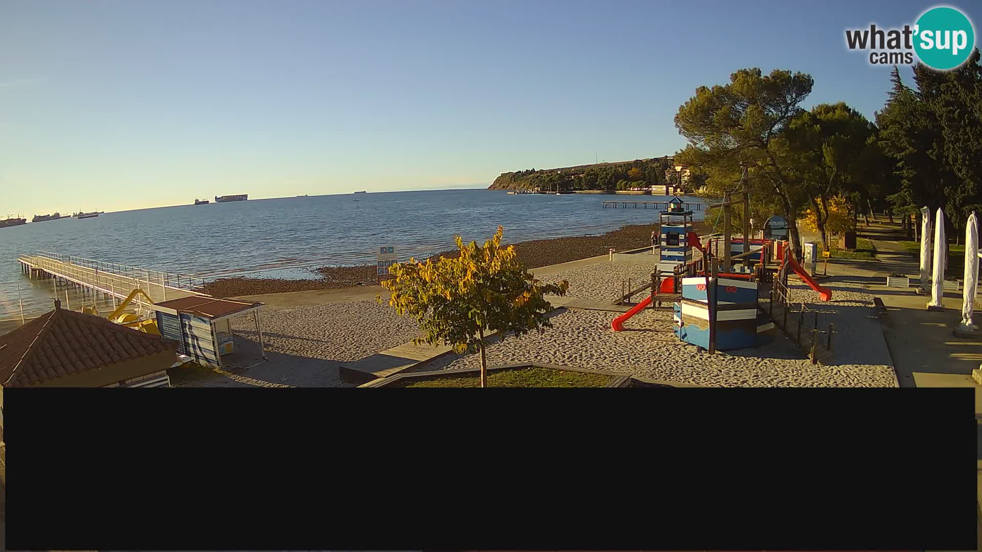 Cámara web en vivo Ankaran – Adria Ankaran Hotel & Resort – Eslovenia