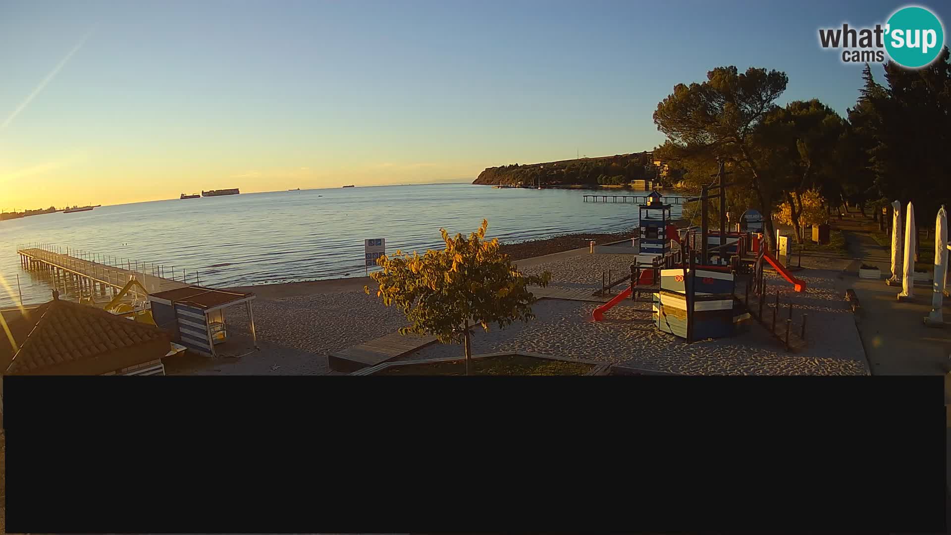 Webcam en direct Ankaran – Adria Ankaran Hotel & Resort – Slovénie