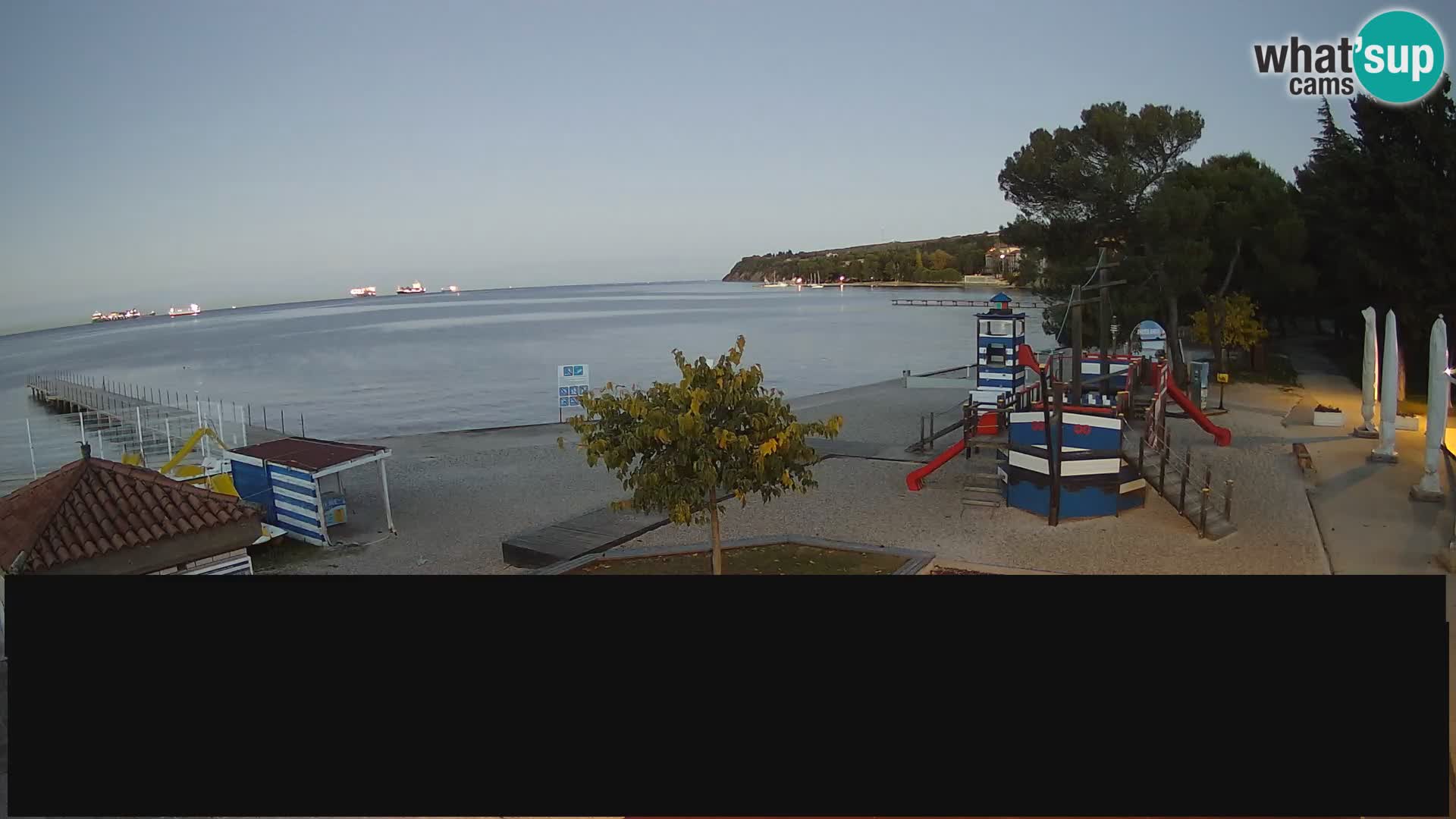 Cámara web en vivo Ankaran – Adria Ankaran Hotel & Resort – Eslovenia