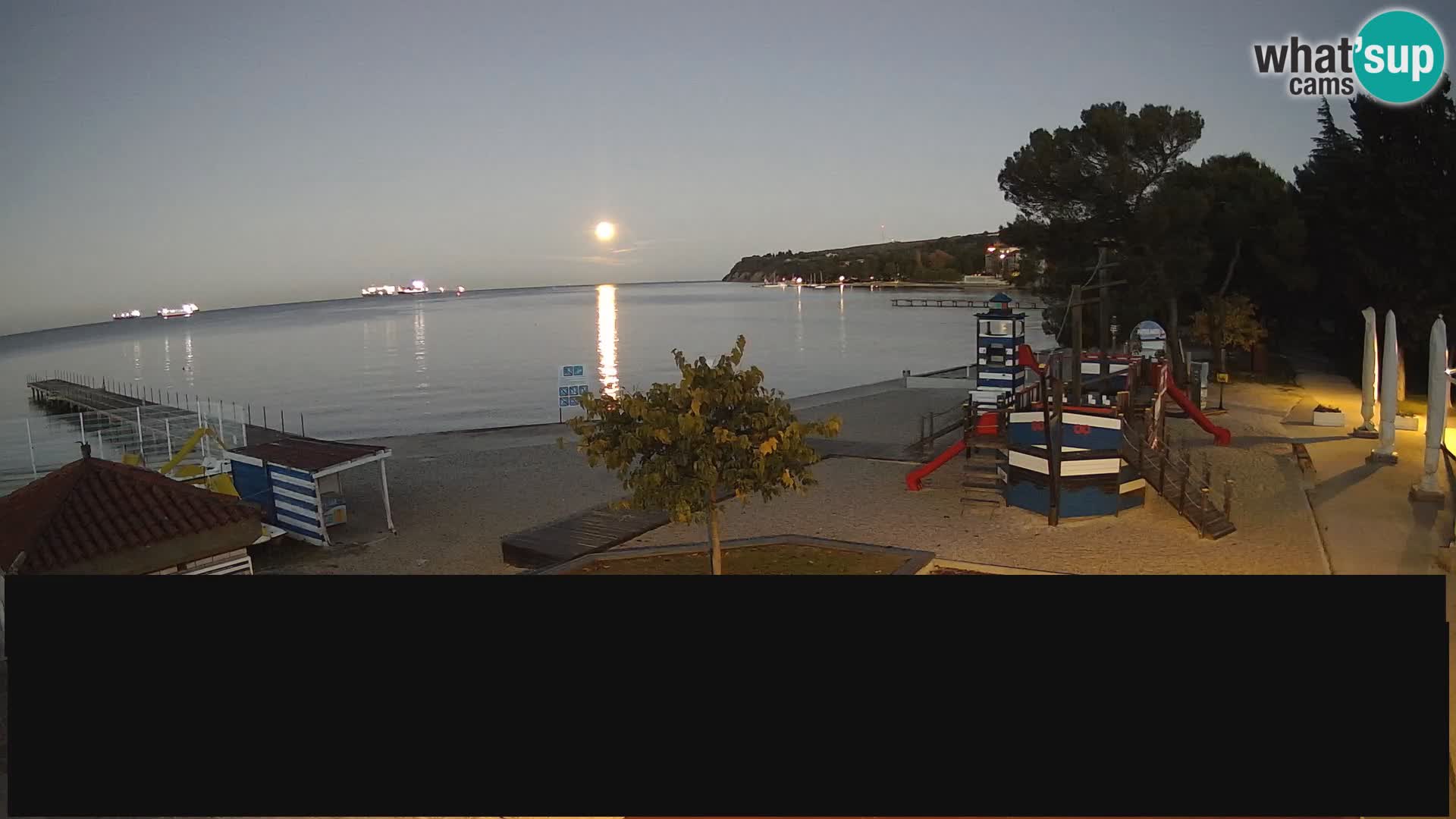 Live webcam Ankaran – Adria Ankaran Hotel & Resort – Slovenia