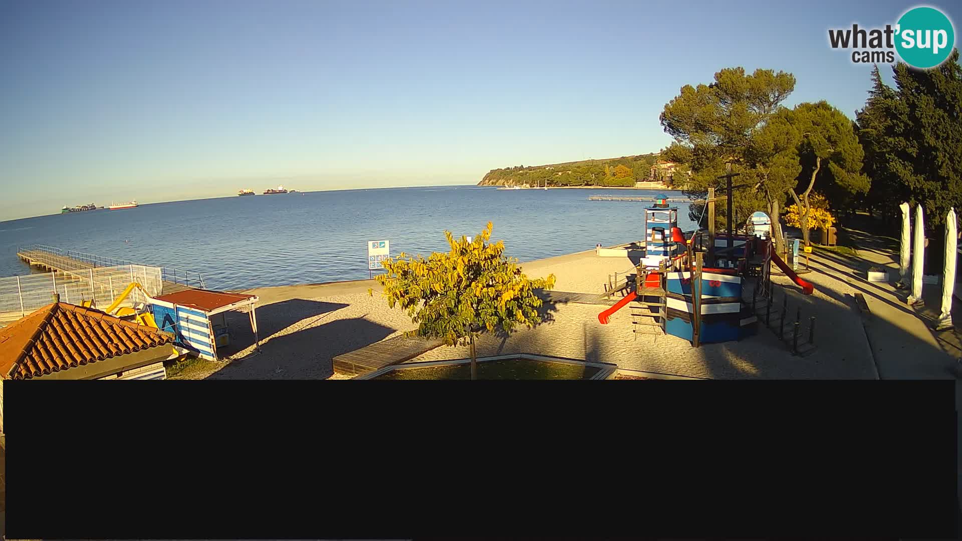 Cámara web en vivo Ankaran – Adria Ankaran Hotel & Resort – Eslovenia