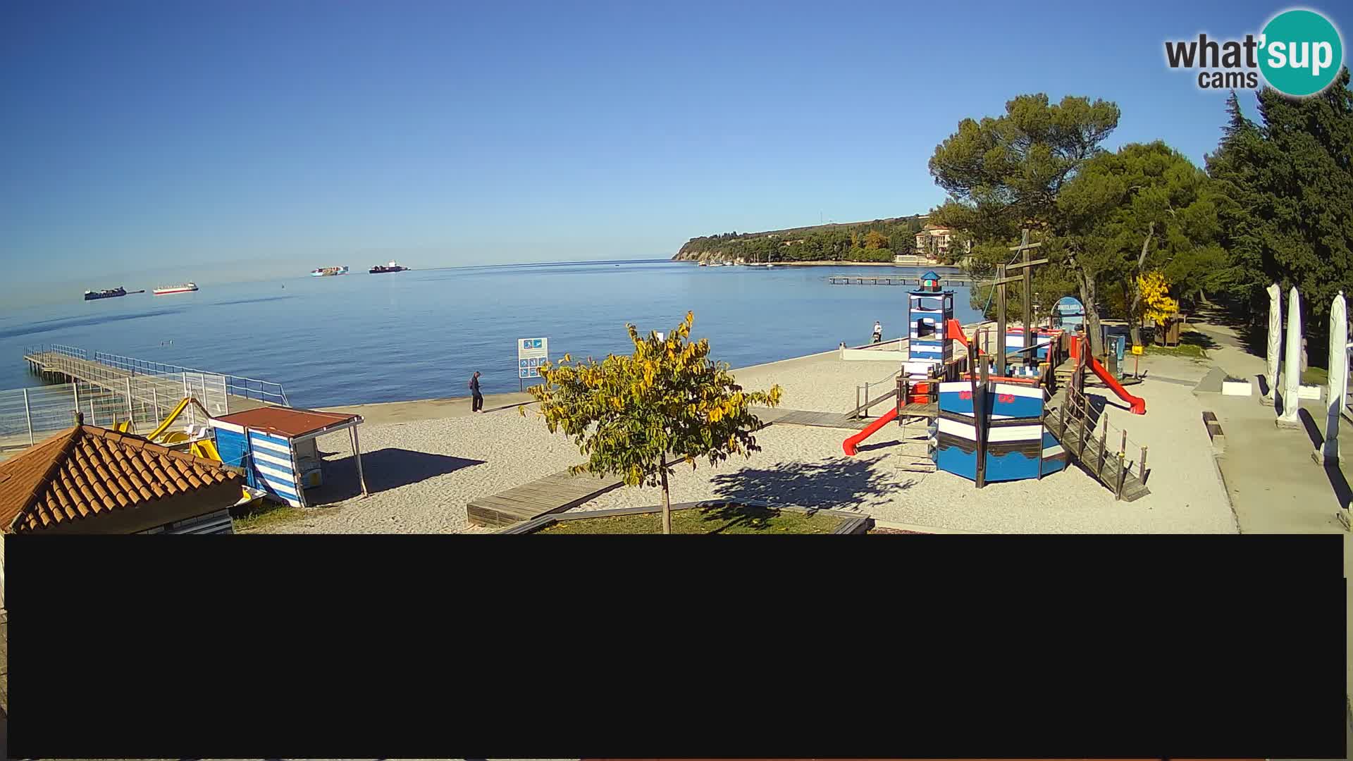 Web kamera uživo Ankaran – Adria Ankaran Hotel & Resort – Slovenija