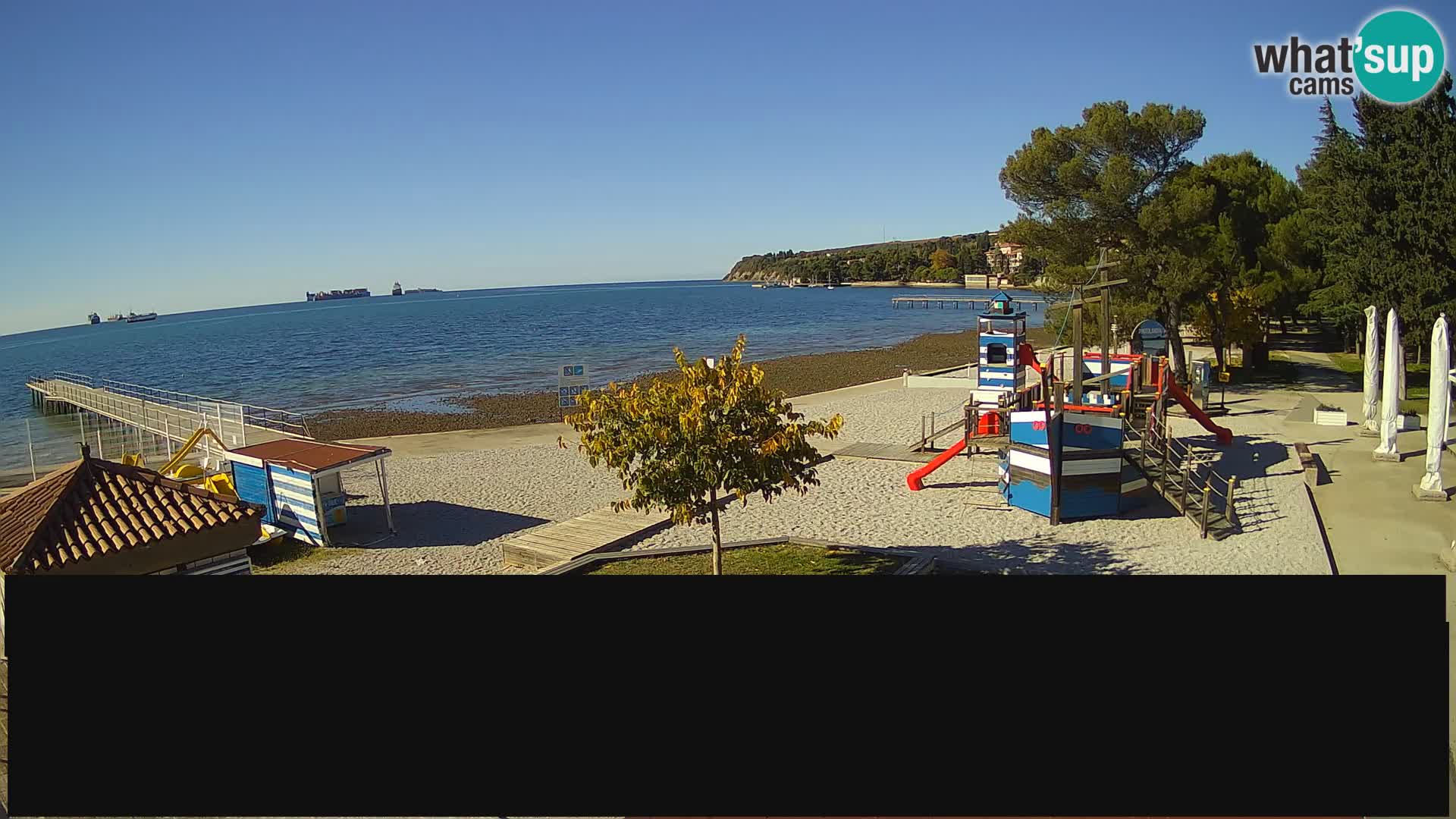 Web kamera uživo Ankaran – Adria Ankaran Hotel & Resort – Slovenija