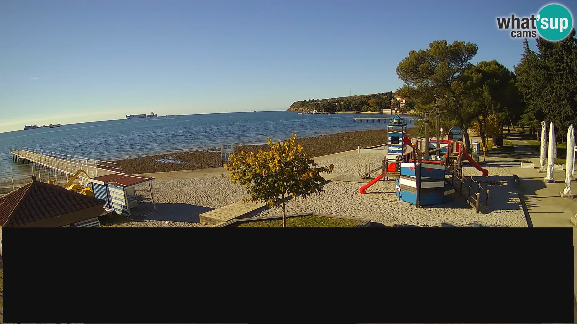 Live webcam Ankaran – Adria Ankaran Hotel & Resort – Slovenia