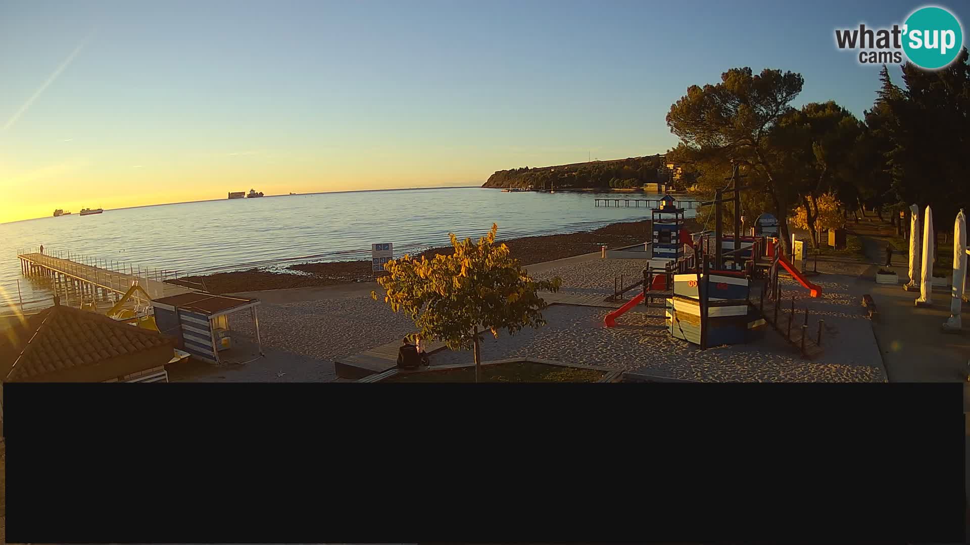 Live webcam Ankaran – Adria Ankaran Hotel & Resort – Slovenia