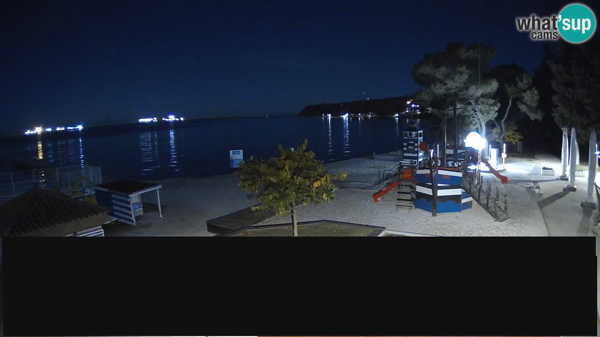 Webcam en direct Ankaran – Adria Ankaran Hotel & Resort – Slovénie