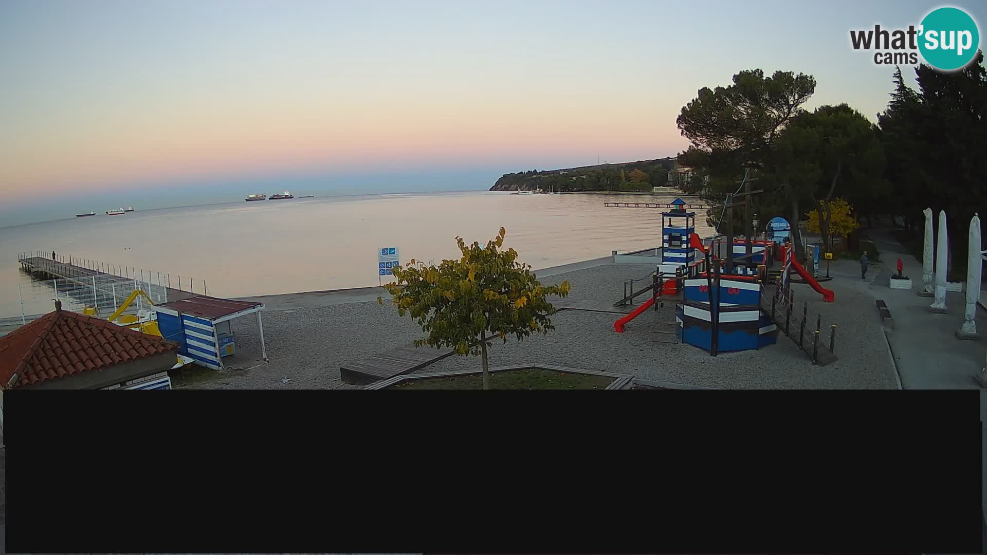 Web kamera uživo Ankaran – Adria Ankaran Hotel & Resort – Slovenija