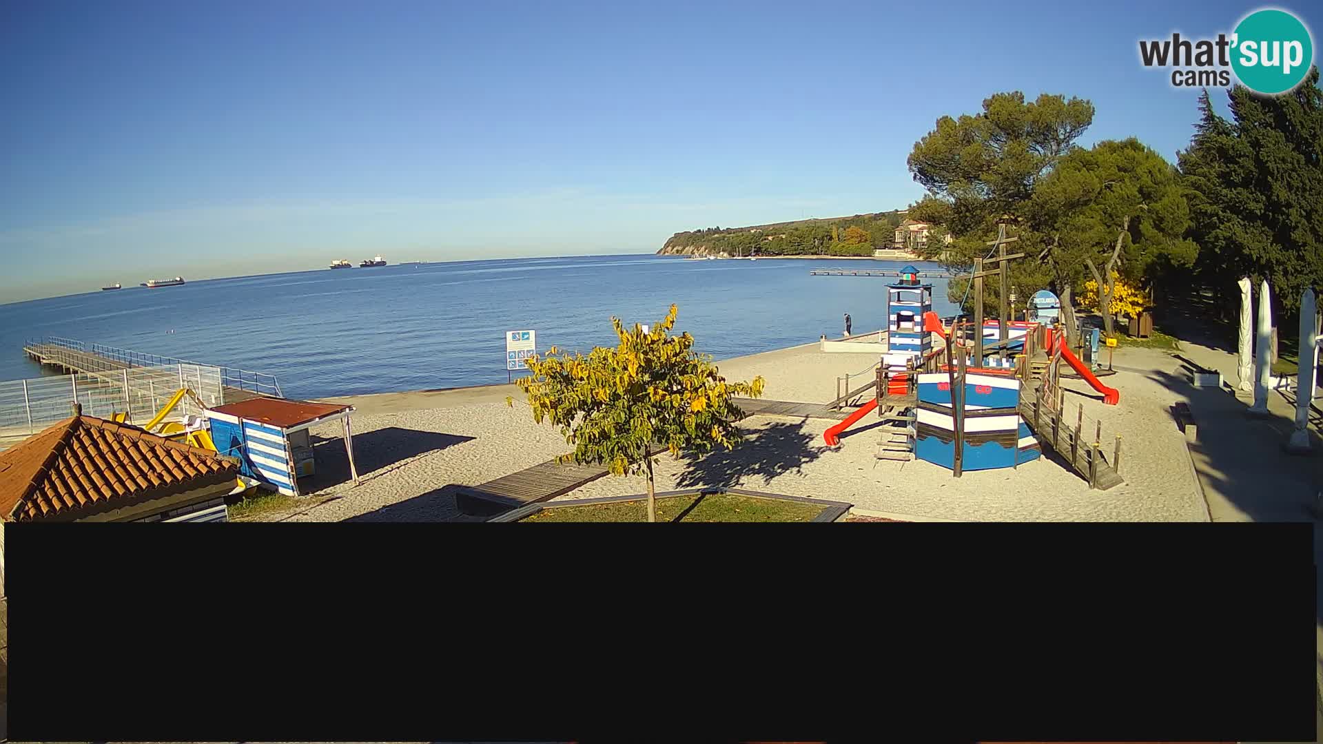 Live webcam Ankaran – Adria Ankaran Hotel & Resort – Slovenia